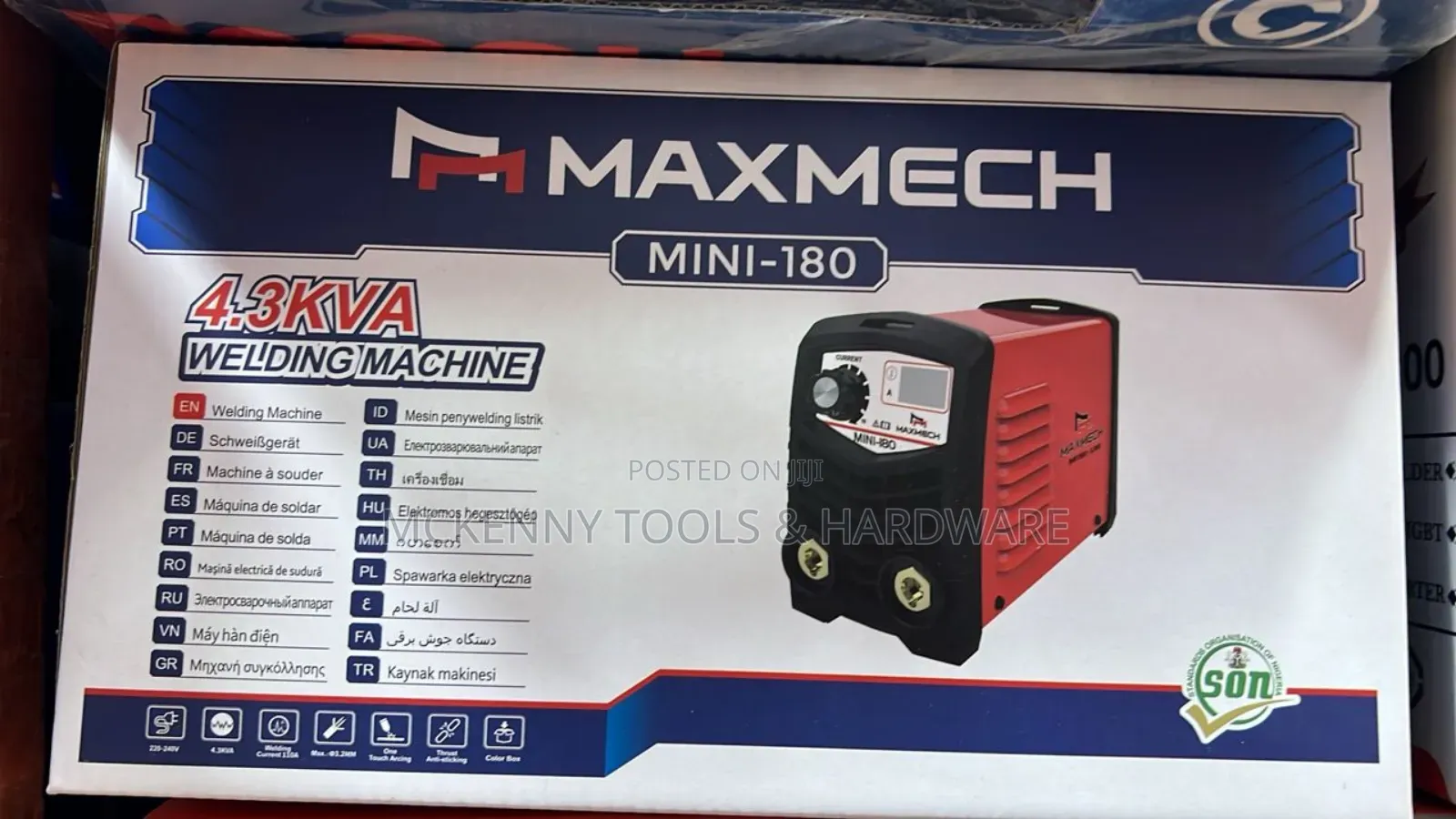 Maxmech Mini-180 Welding Machine (4.3kva)