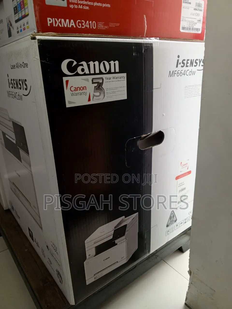 Canon I-Sensys Mf664cdw All-in-One Laserjet Printer