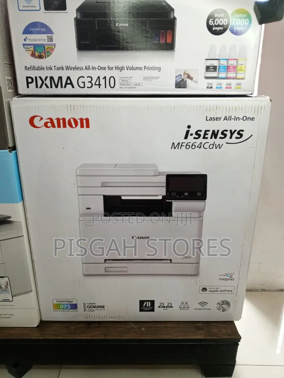 Canon I-Sensys Mf664cdw All-in-One Laserjet Printer