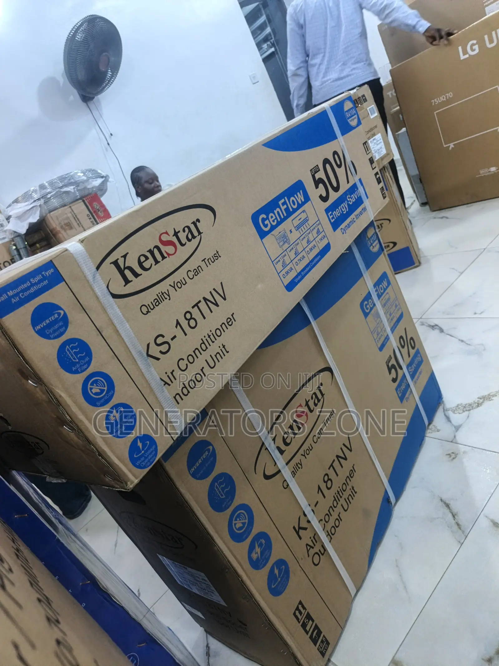 Pure Cooling Kenstar 2 Horsepower Inverter Ac With Installation Kits