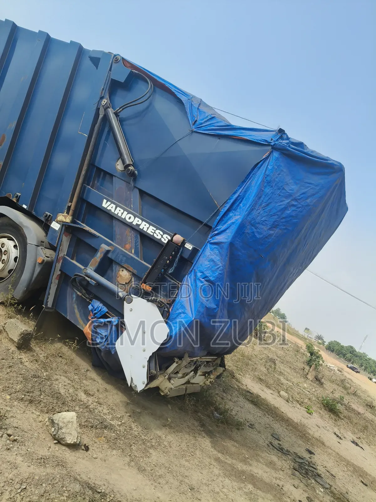 Man Diesel Garbage Truck