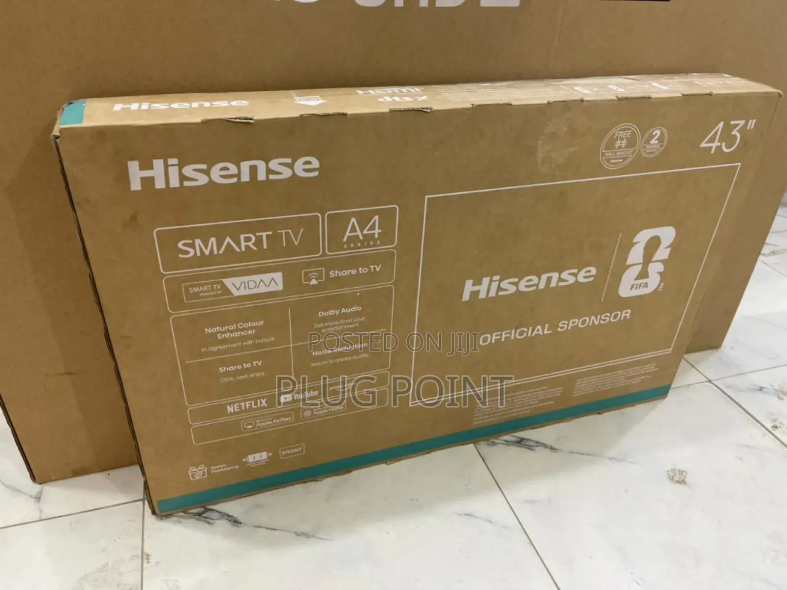 Hisense 43 Inch Smart Led Tv With Built-in Apps