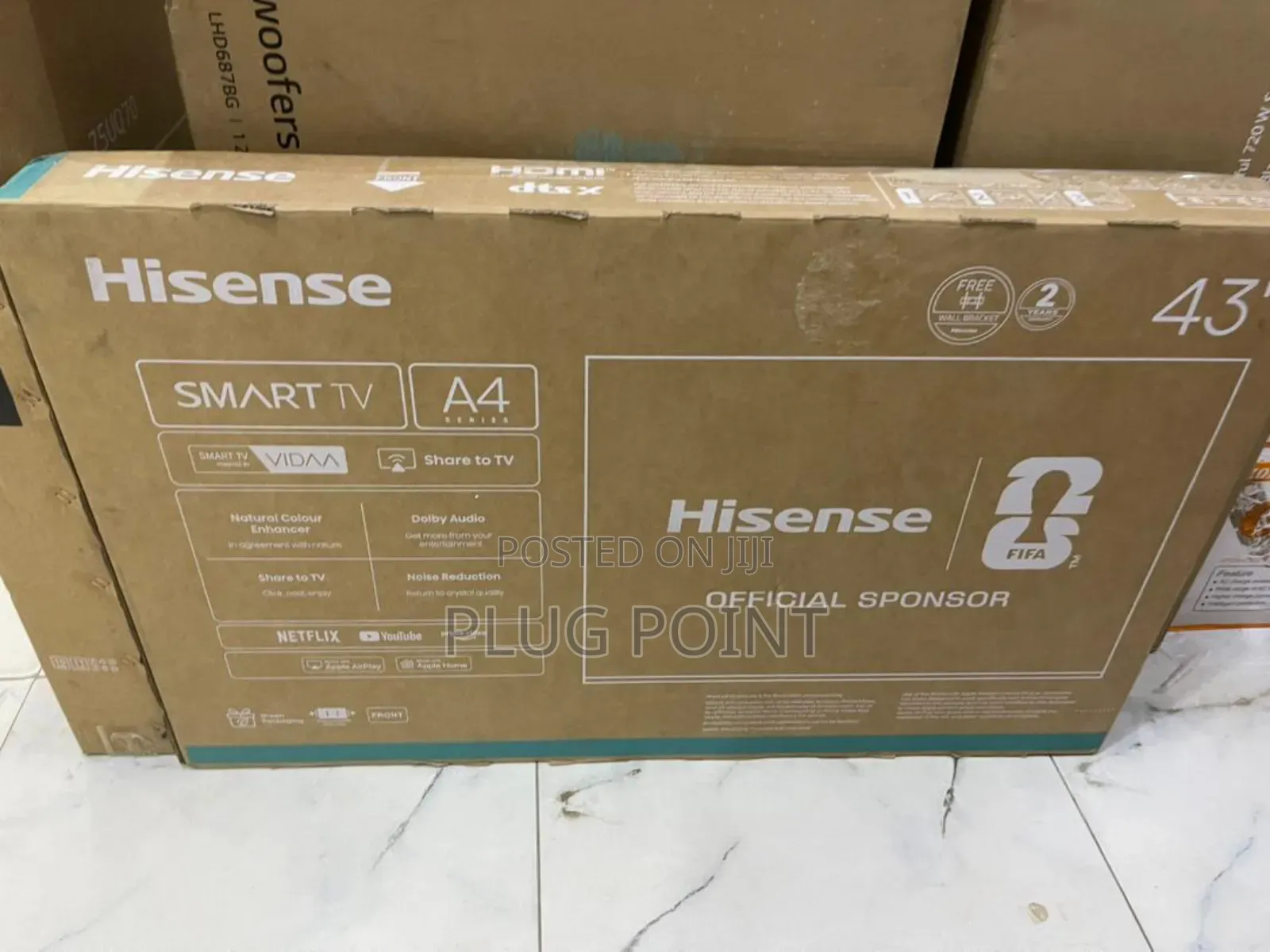 Hisense 43 Inch Smart Led Tv With Built-in Apps