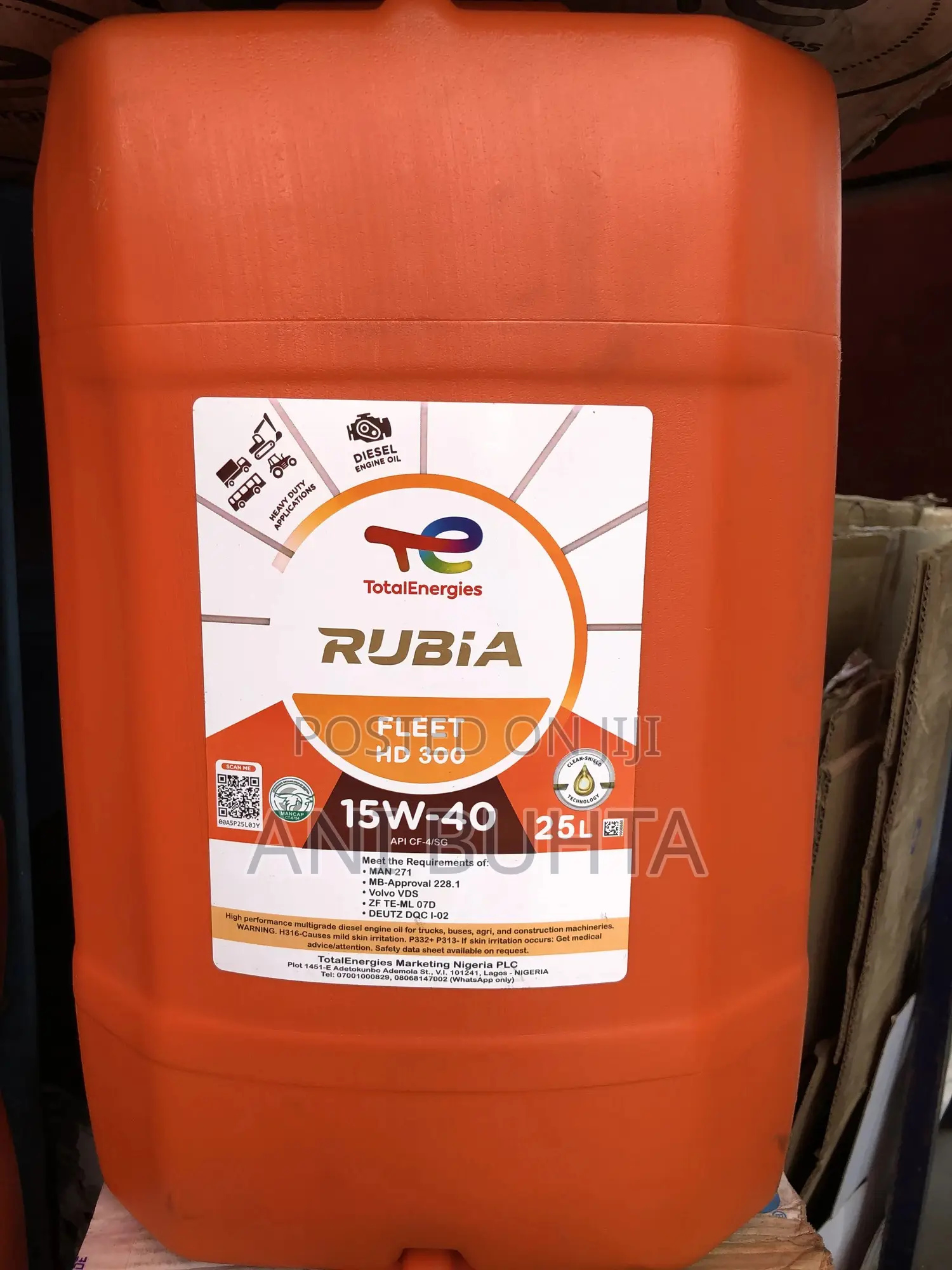 Total Rubia 15w-40