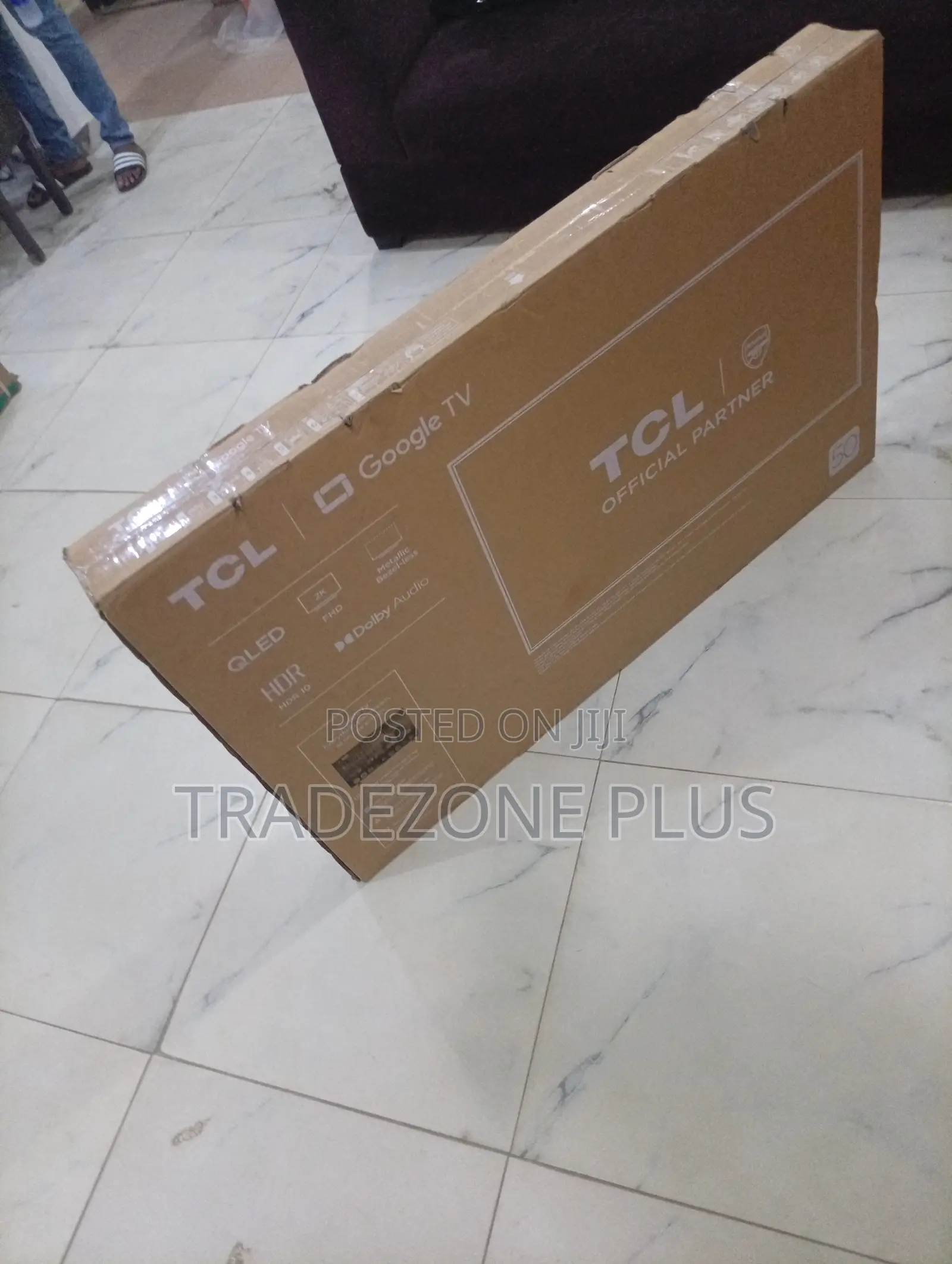 TCL 50” Android Tv – Slim Design + Wall Mount Ready