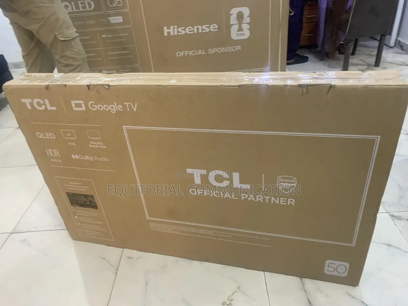 TCL 50-Inch Qled HDR Smart Television