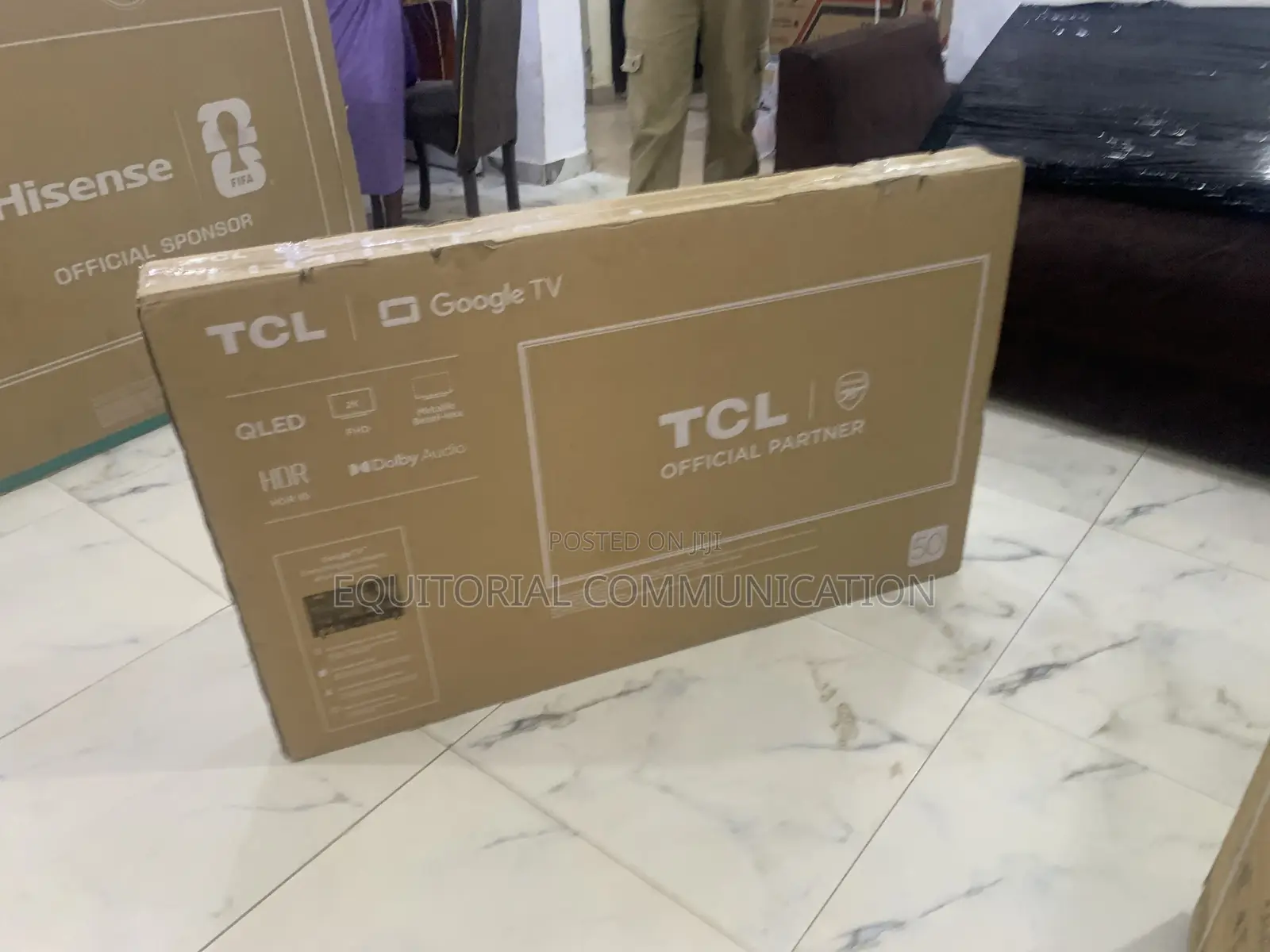 TCL 50-Inch Qled Tv With Dolby Vision Atmos