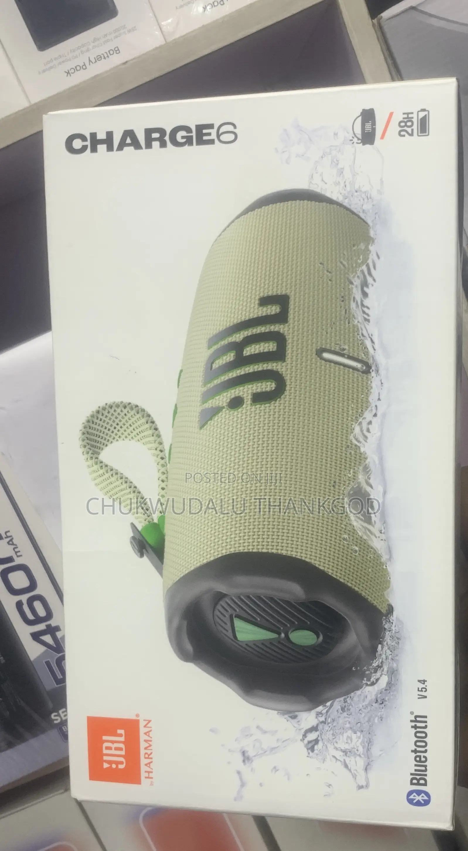 JBL Charge 6 Portable Waterproof Speaker With Powerbank
