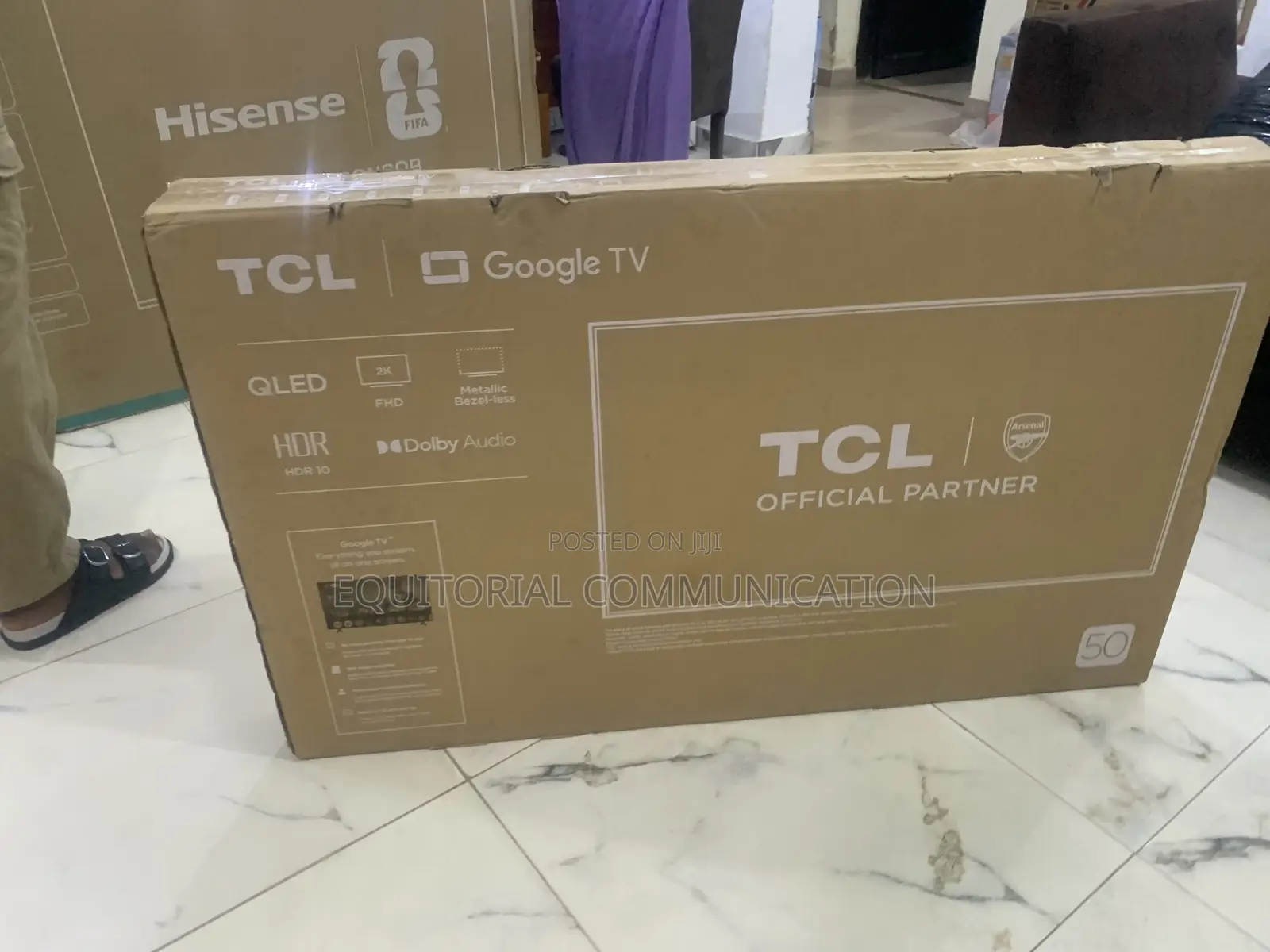 TCL 50-Inch Qled Ultra Bright Display