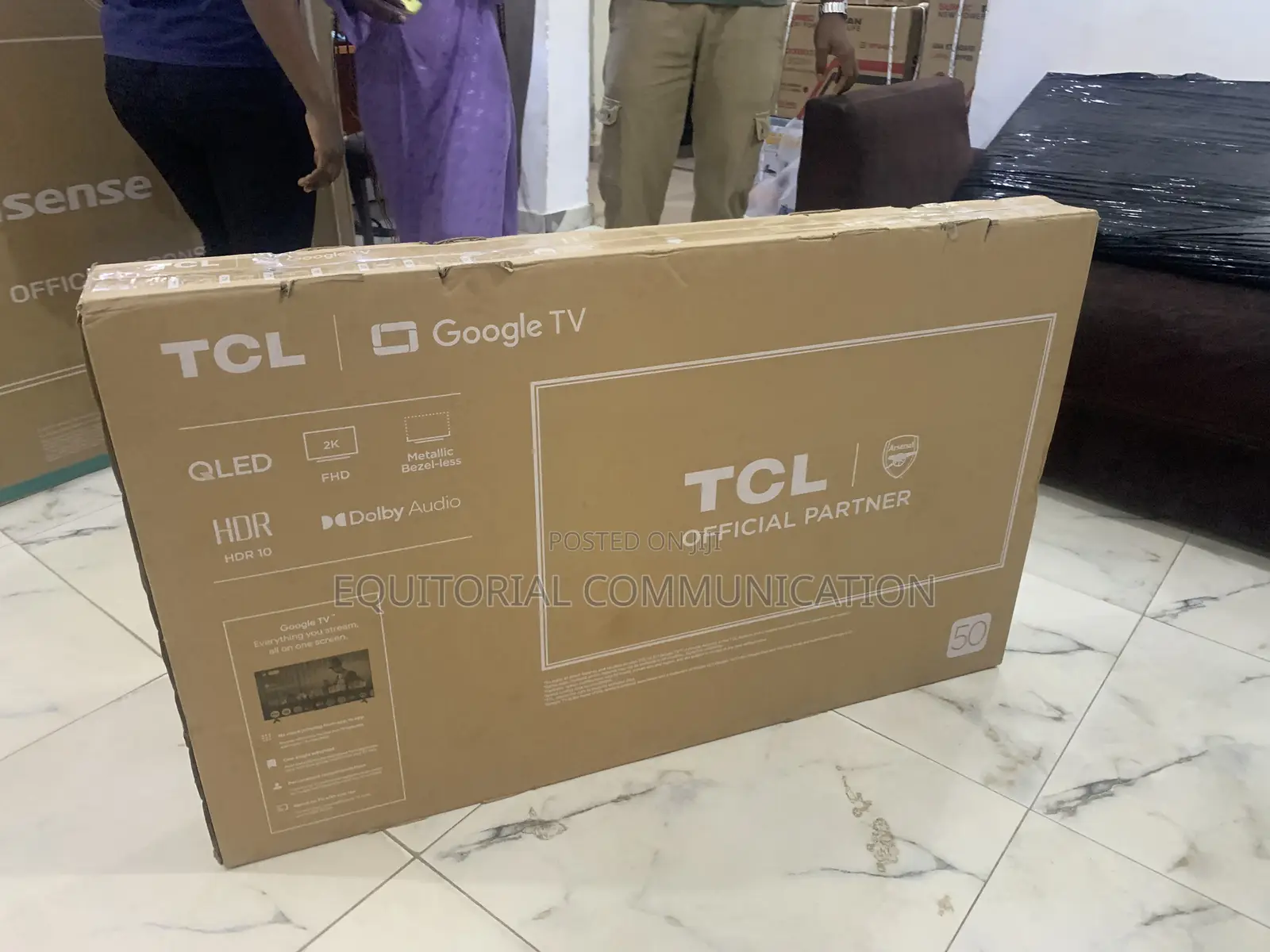 TCL 50-Inch Qled Ultra Bright Display