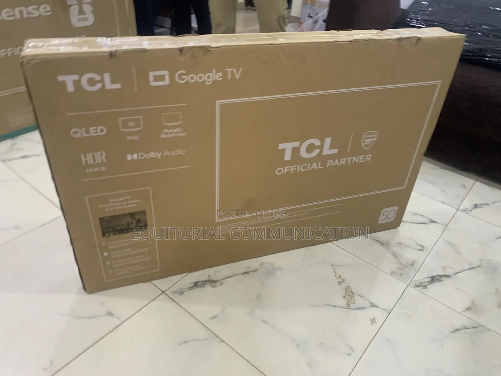 TCL 50” High Contrast Qled Smart Tv