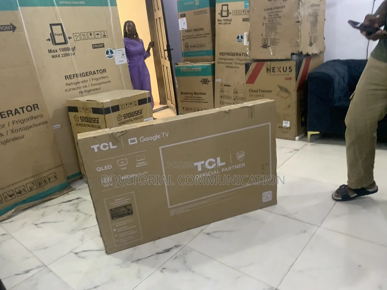 TCL 50-Inch Vibrant HDR Qled Television