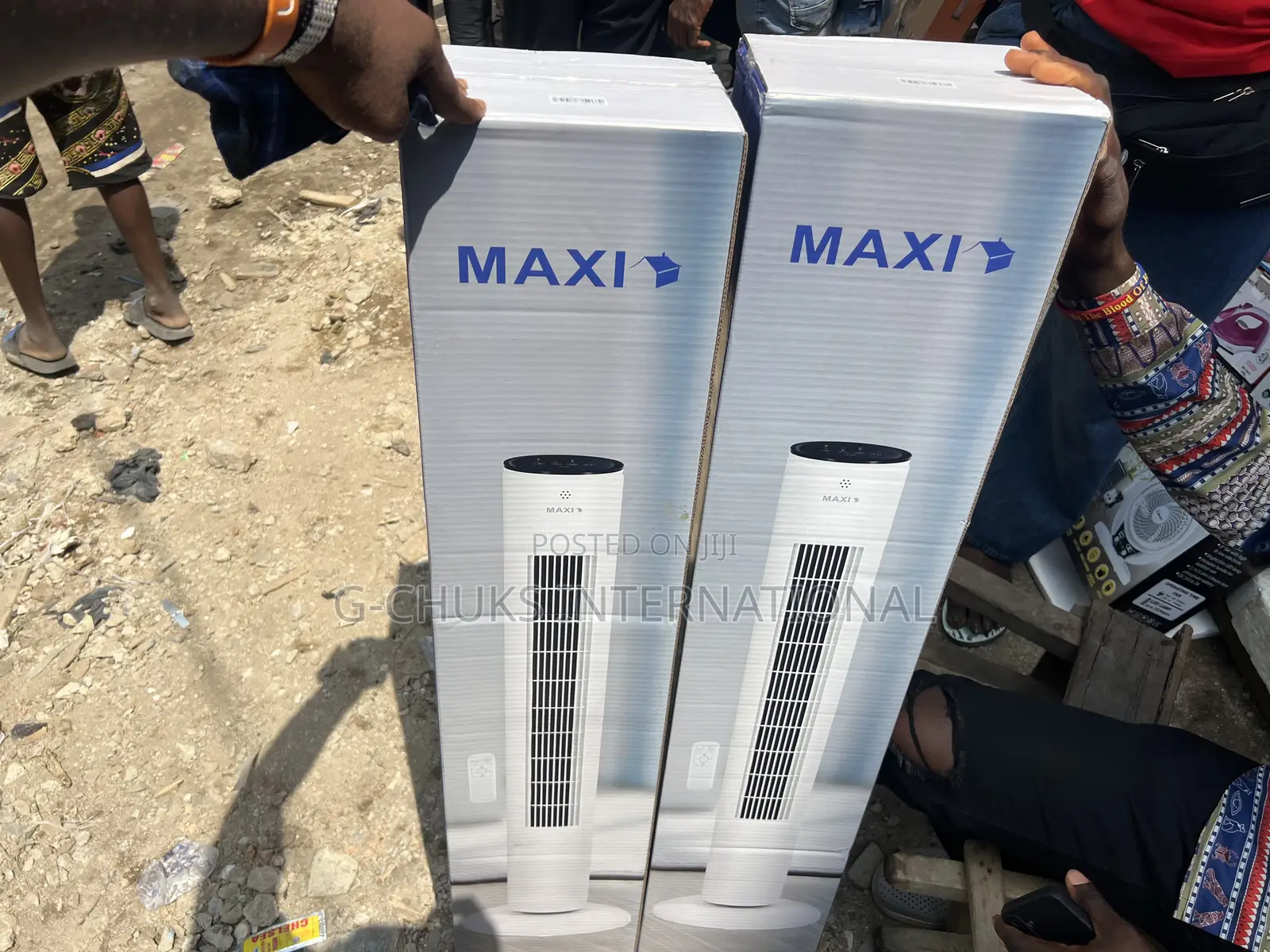 Maxi 40” Oscillating Tower Fan With Remote Control-45w