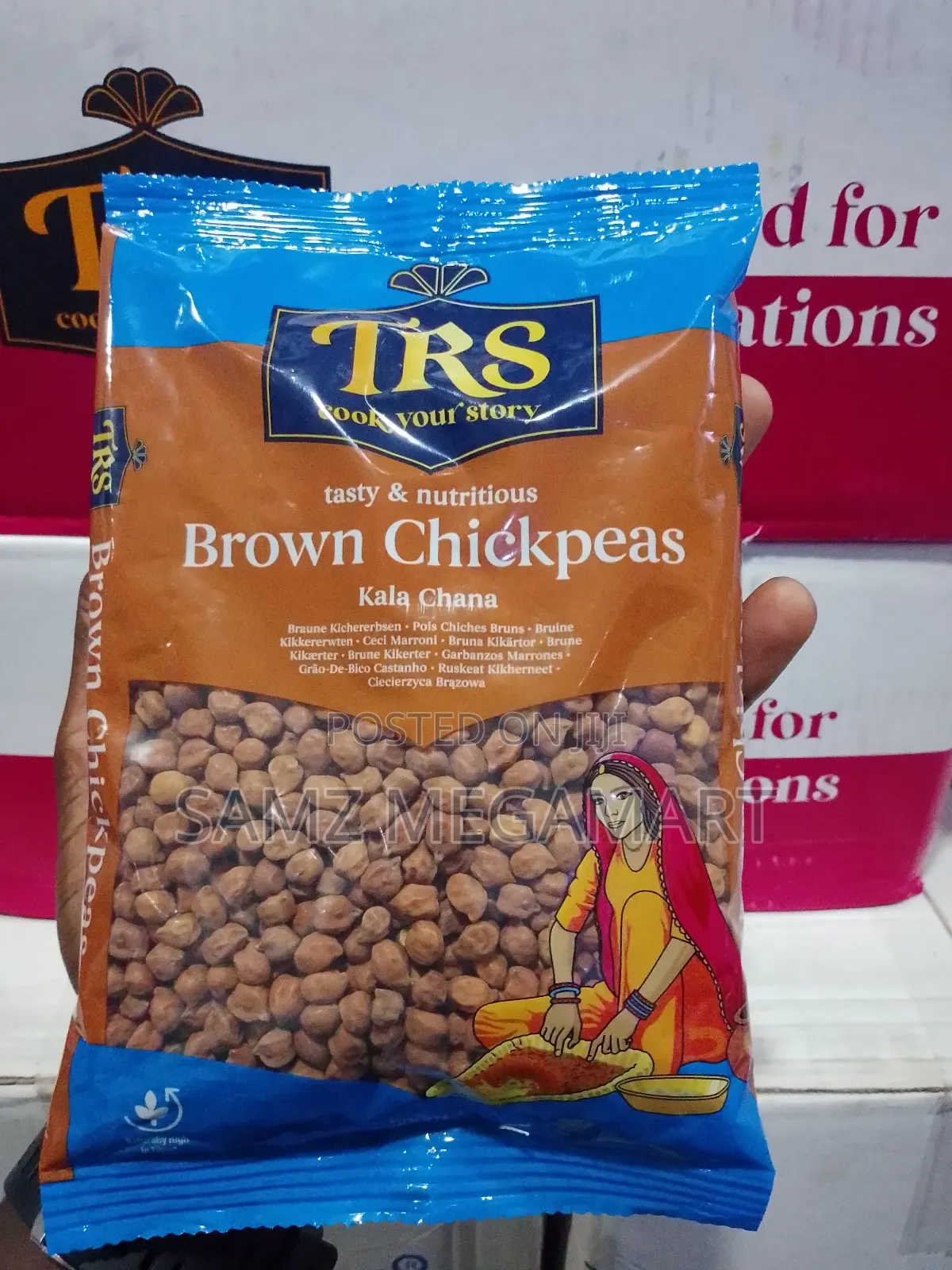 Trs Brown Chick Peas (Kala Chana) 20x500g