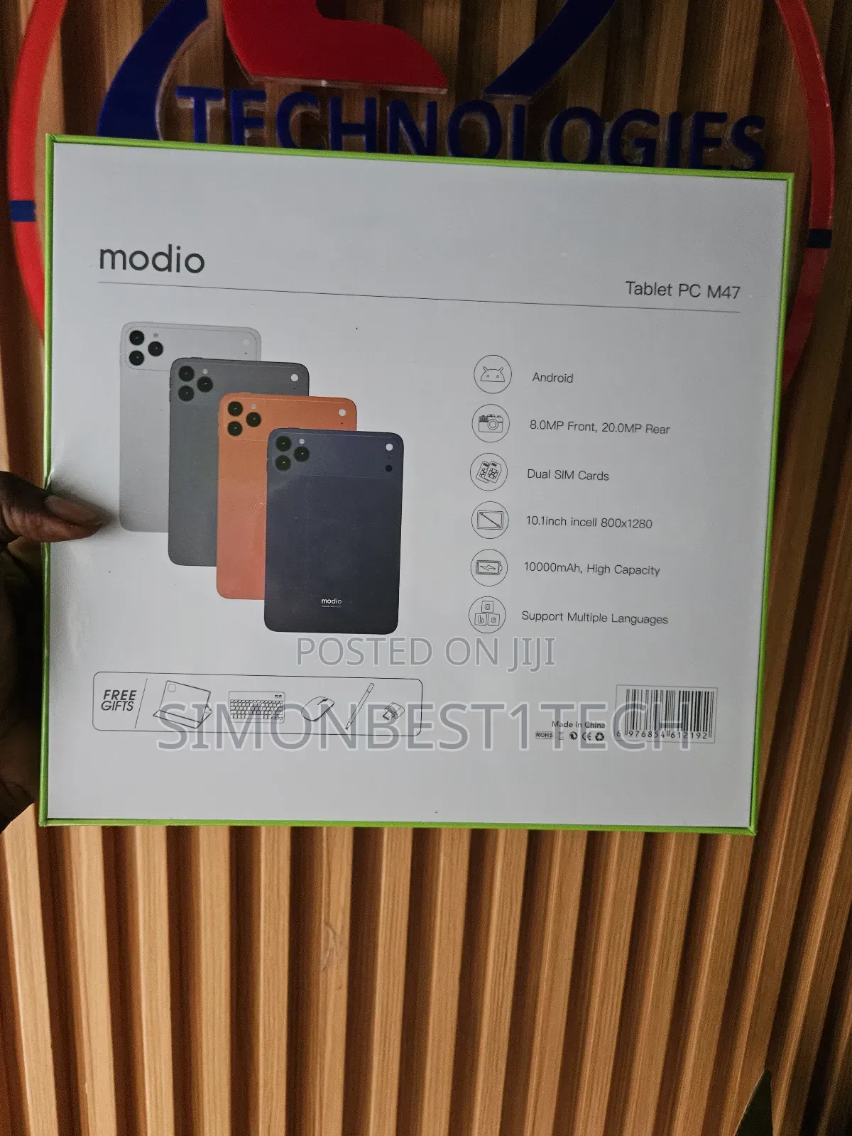 New Modio M47 512 GB Gray