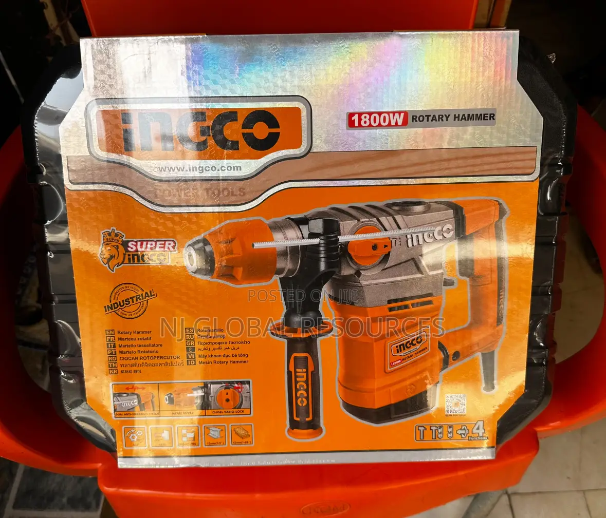 1800w Ingco Rotary Hammer