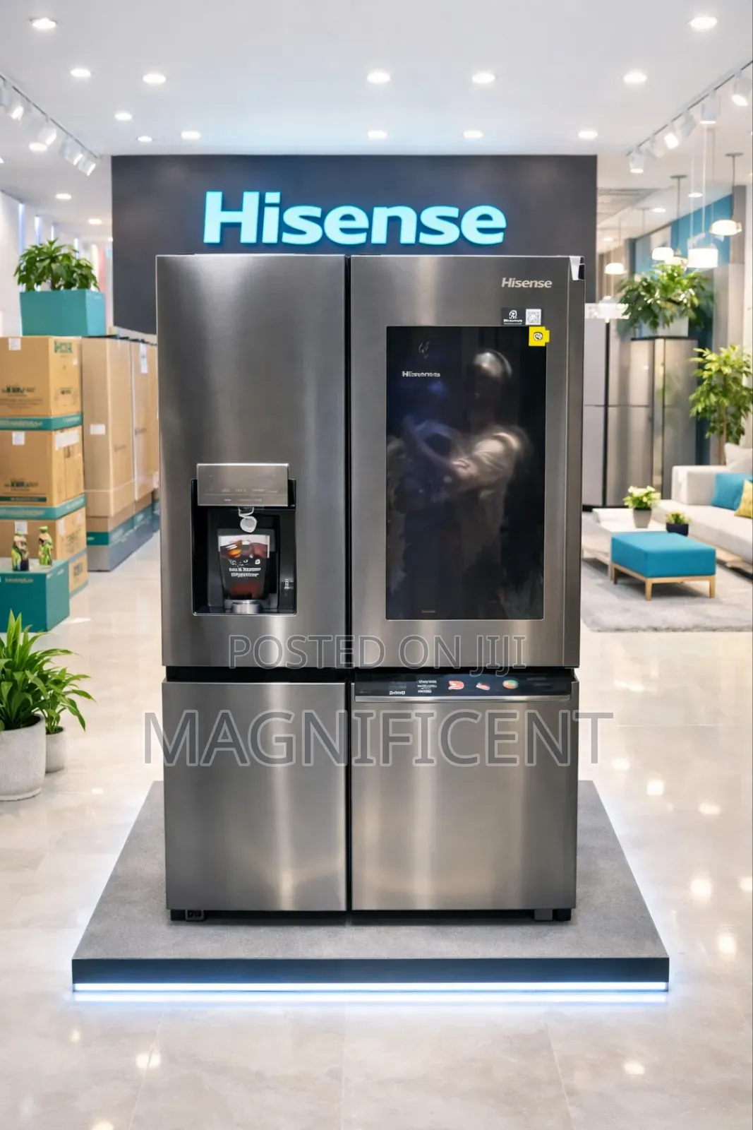 522l Hisense R600 4-door Smart Refrigerator – Premium Multi-door Fridg