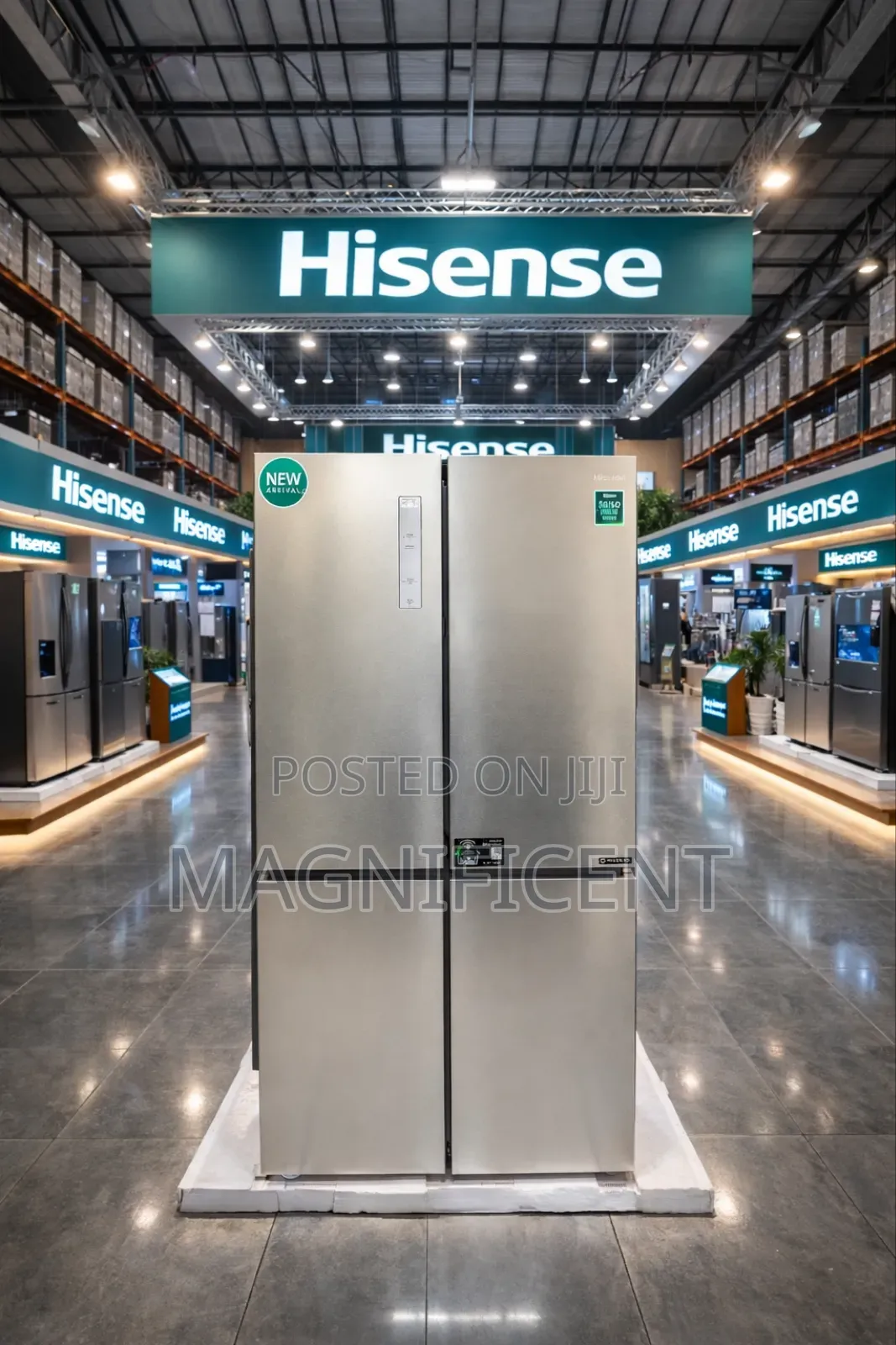 637l Hisense R600 Side-by-Side Refrigerator – Premium Double Door Frid