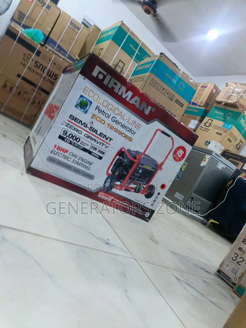 Sumec Firman 12990es 9kva Eco Portable Generator