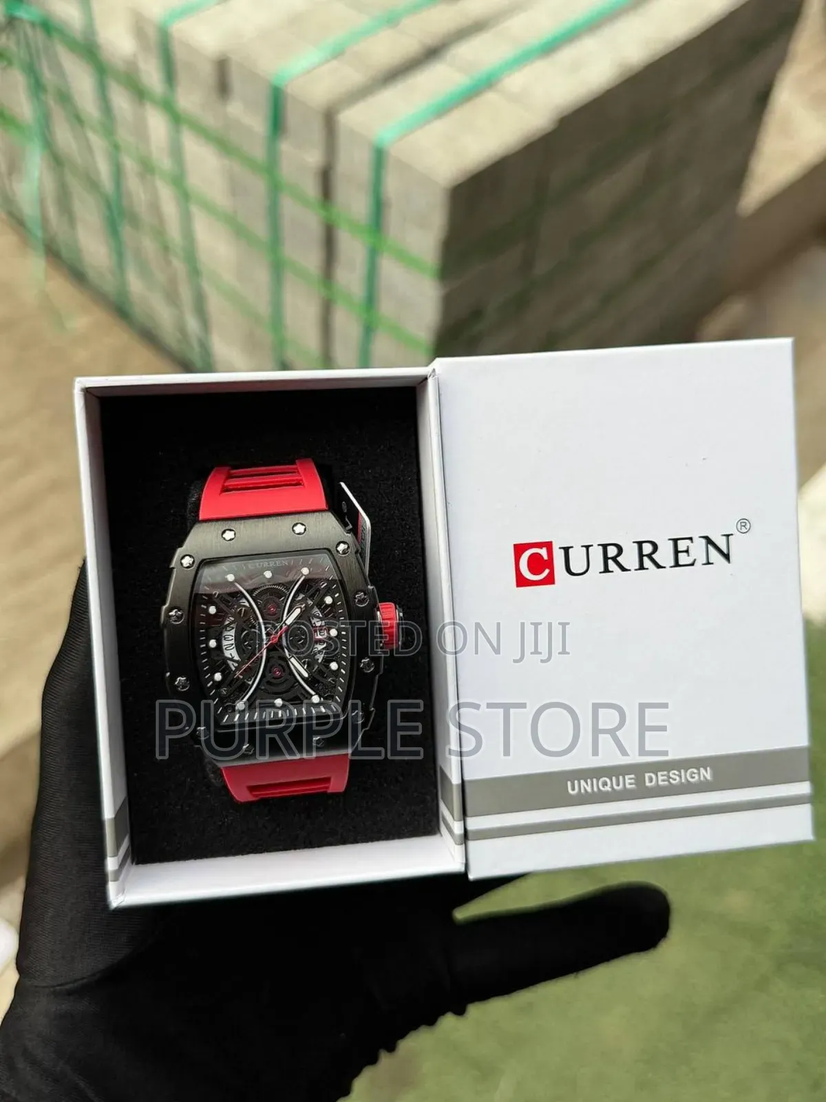 Curren Chronograph ○ Rubber ○ Strap 