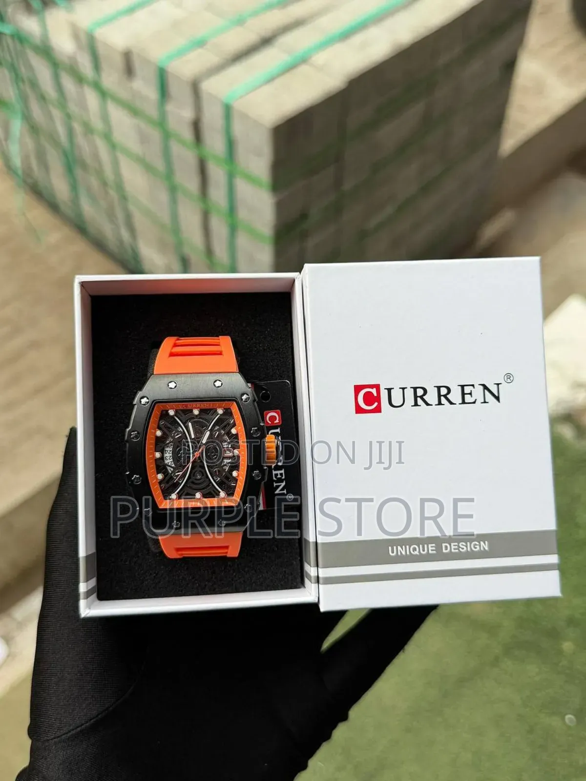 Curren Chronograph ○ Rubber ○ Strap 