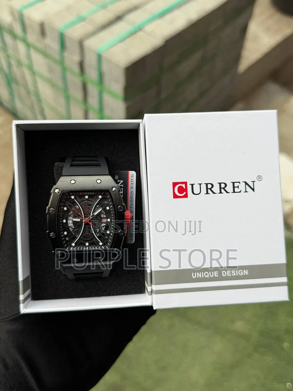Curren Chronograph ○ Rubber ○ Strap 