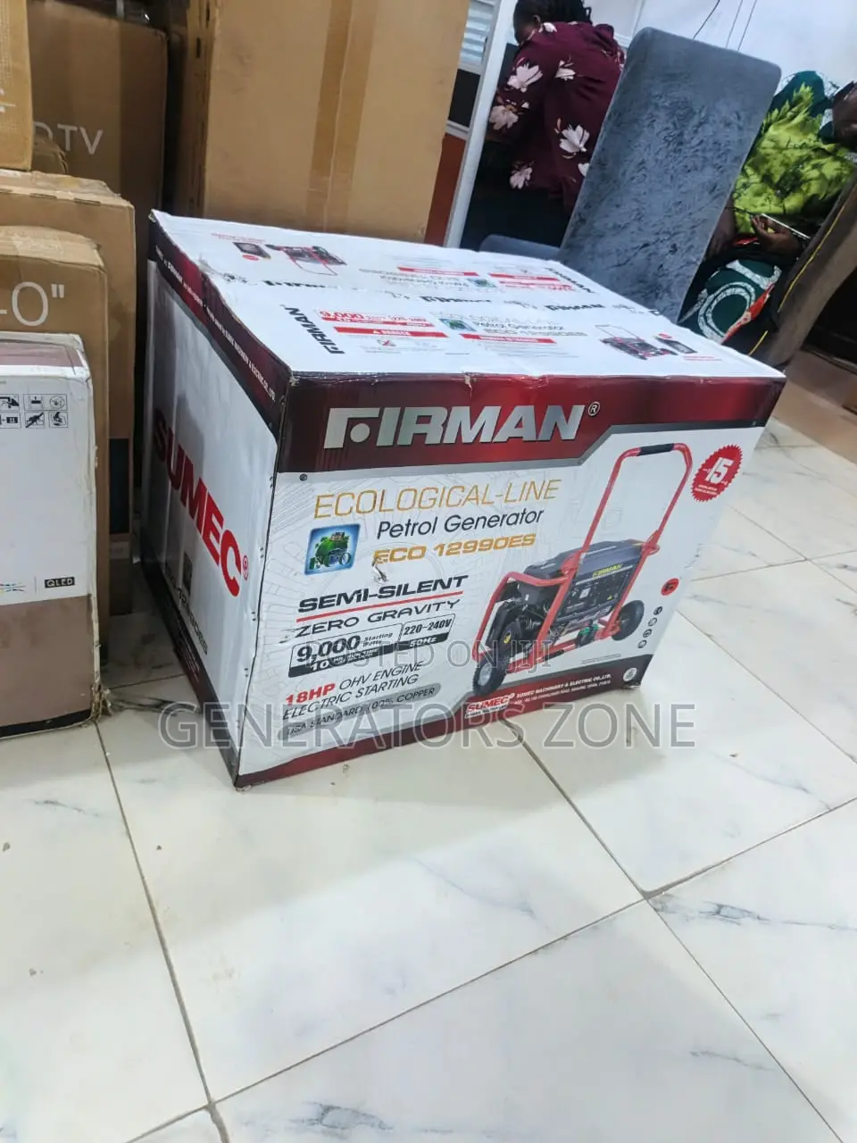 Sumec Firman Eco 9kva 12990es Generator Structure