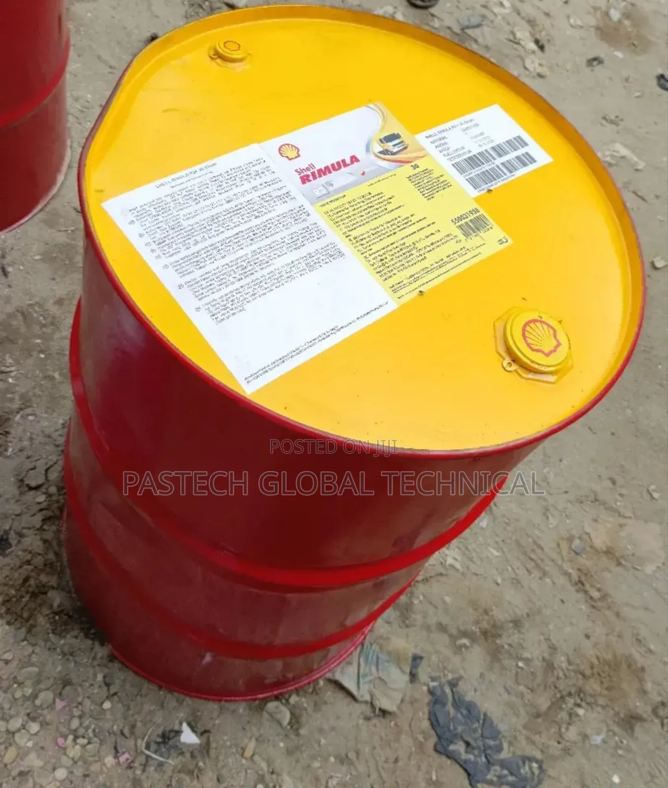 209l of Shell Rimula R3+ 30 Industrial Engine Oil