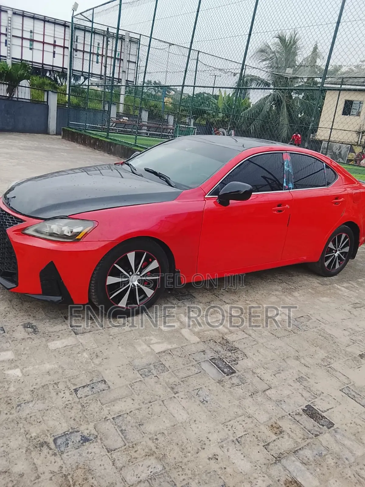 Lexus IS 2008 Red