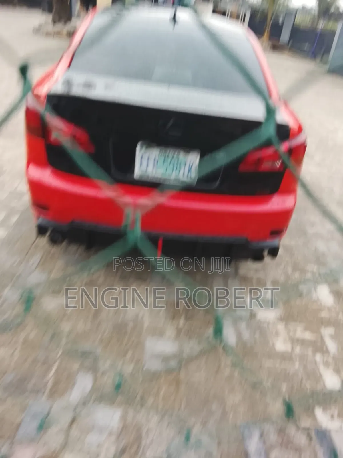 Lexus IS 2008 Red
