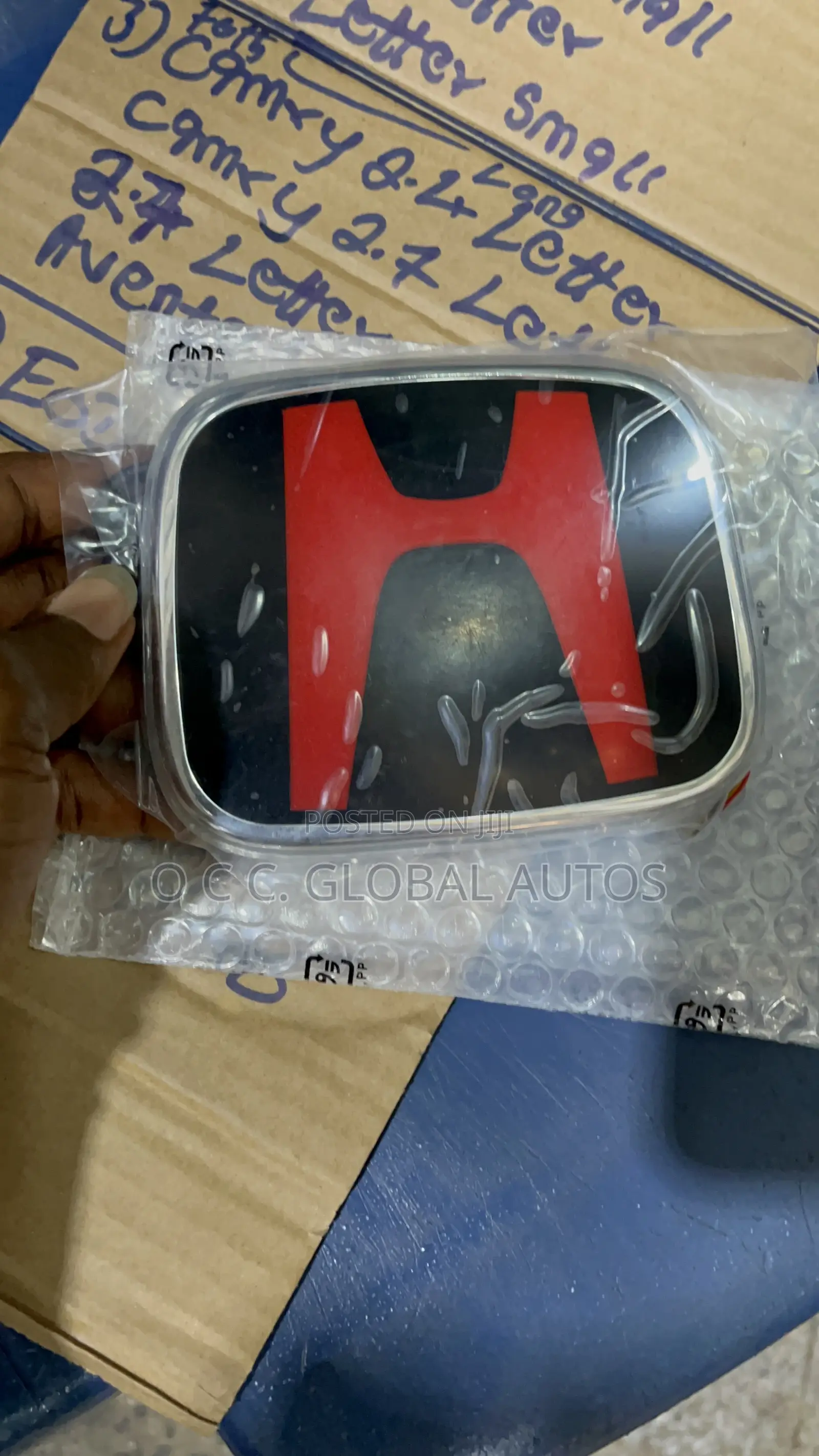 Front Grill Logo With Light For Honda Accord 2015