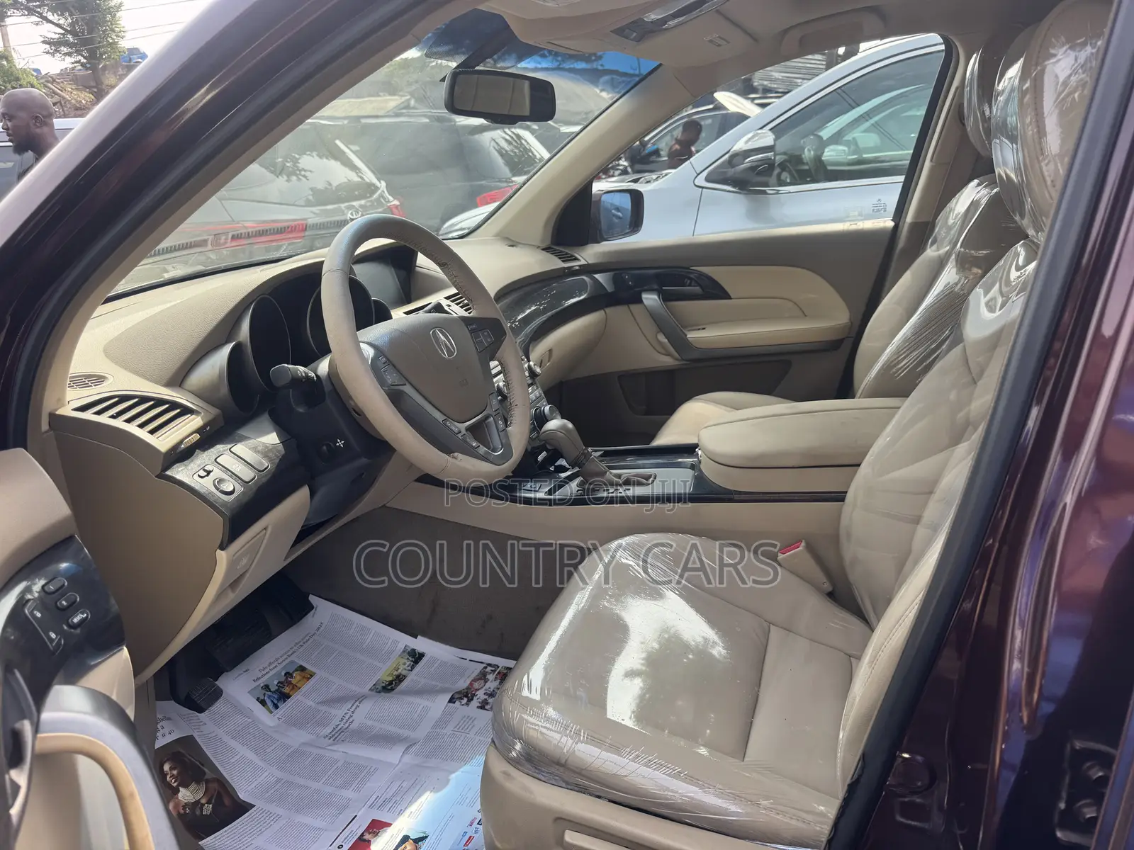 Acura MDX Technology Package AWD (3.7L 6cyl 5A) 2009 Maroon