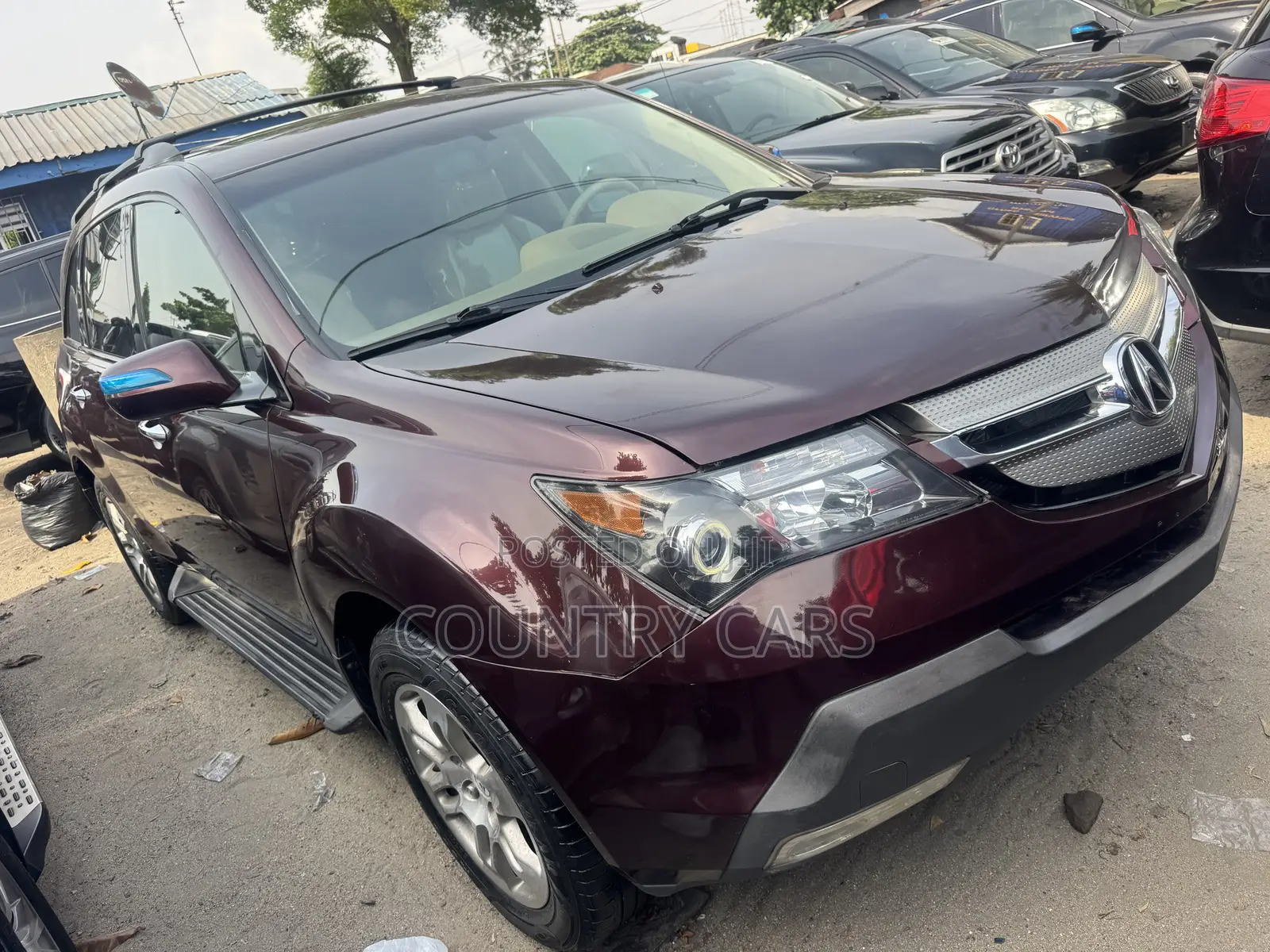 Acura MDX Technology Package AWD (3.7L 6cyl 5A) 2009 Maroon