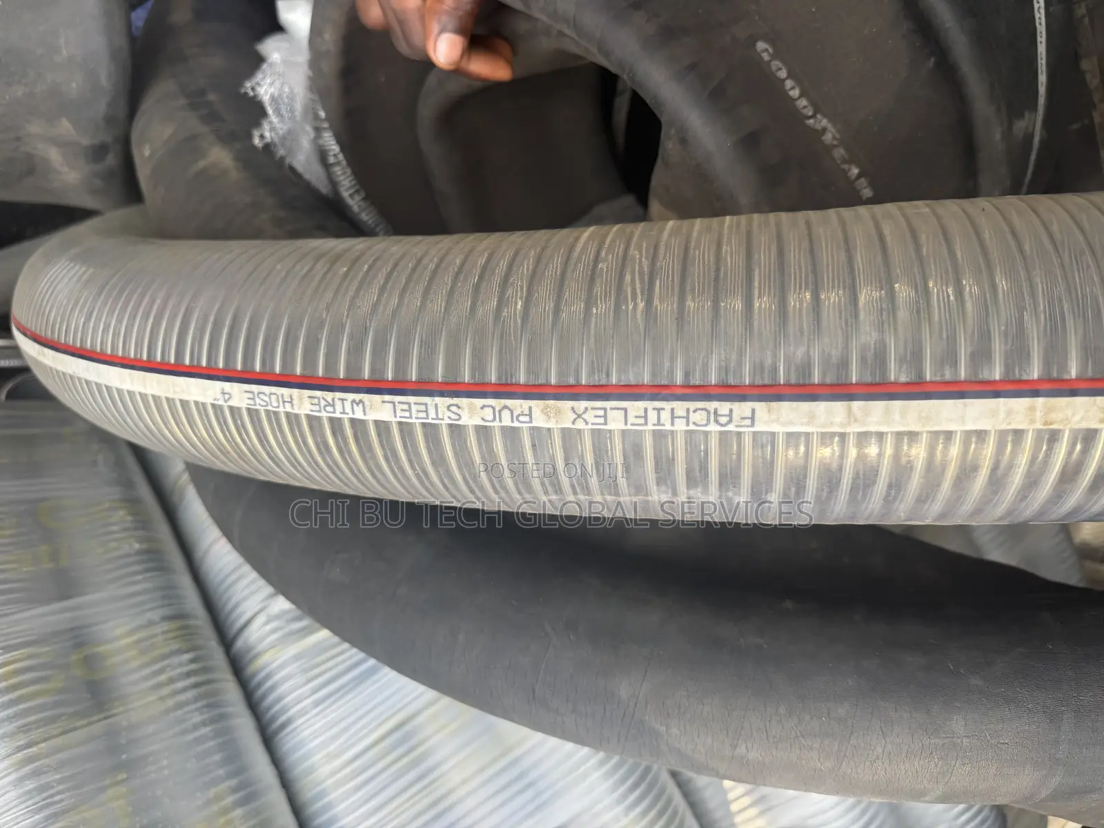 4 Inches Steel Wire Reinforced PVC Hose