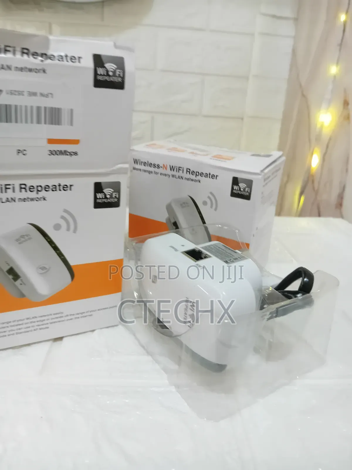 CRST Wifi Extender Booster With 3650 Sq.Ft Wider Coverage 300mbps
