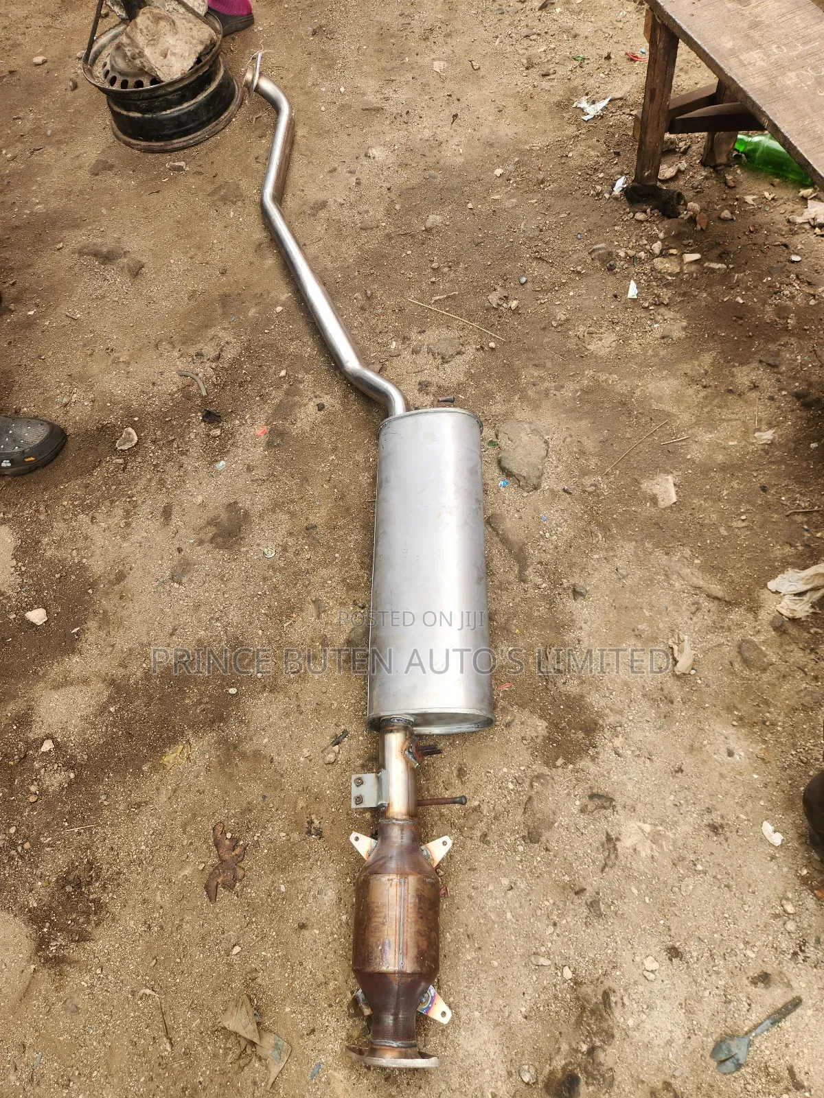 Exhaust Pot With Catalyst Highlander 2003 Model