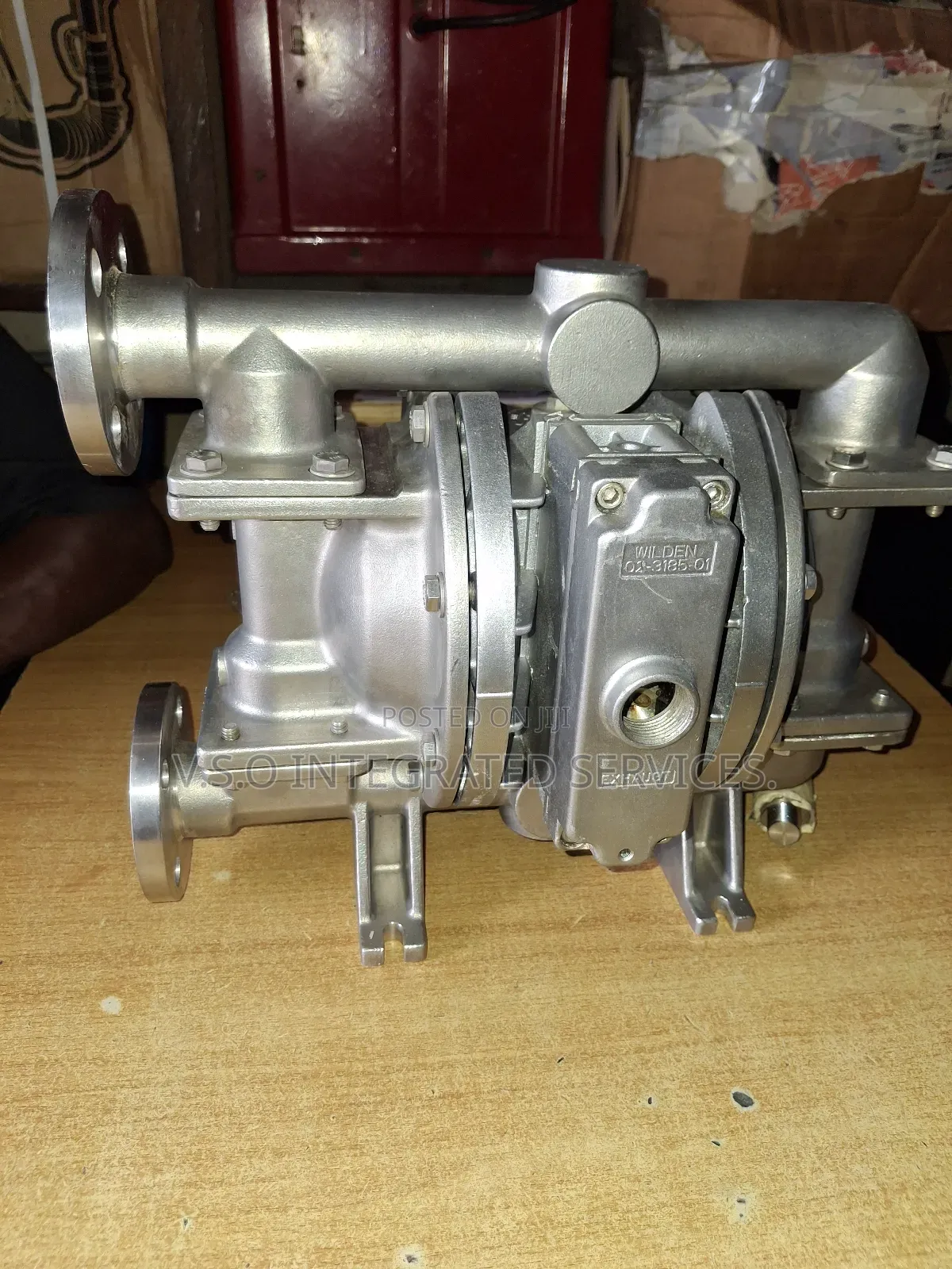 1" Flanged Stainless Wilden Double Diaphragm Pump (Advanced)