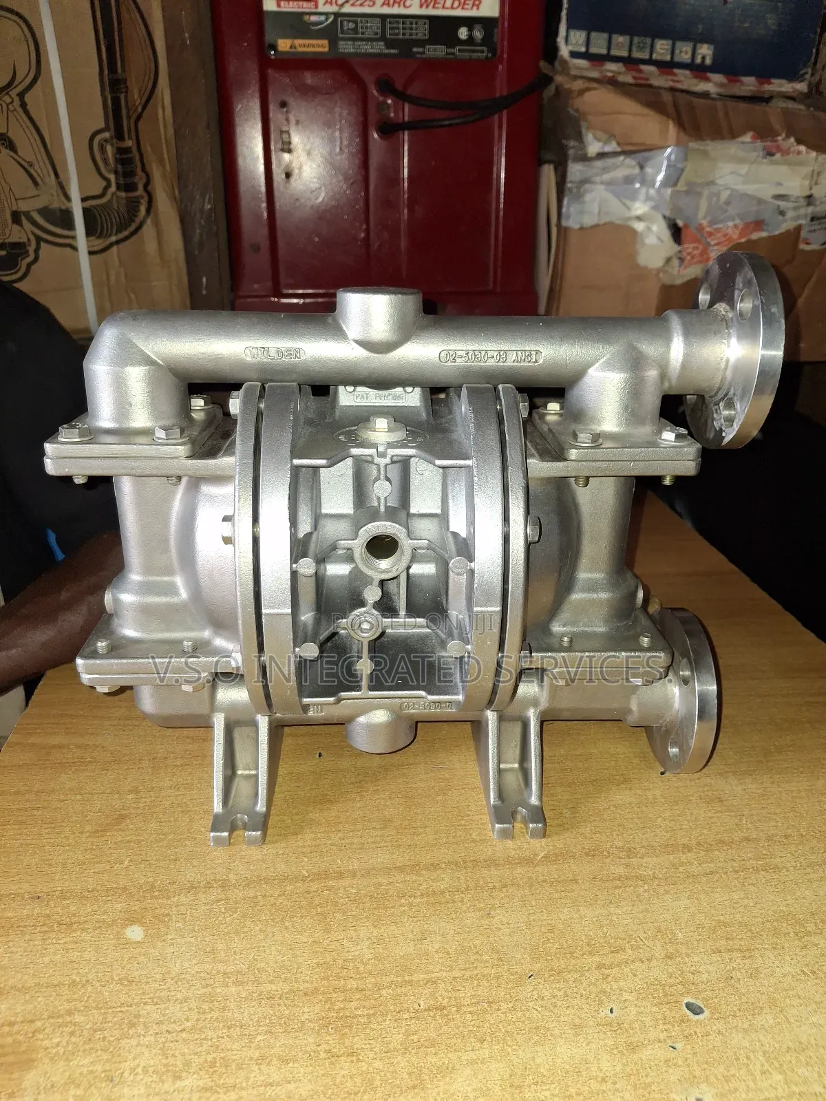 1" Flanged Stainless Wilden Double Diaphragm Pump (Advanced)
