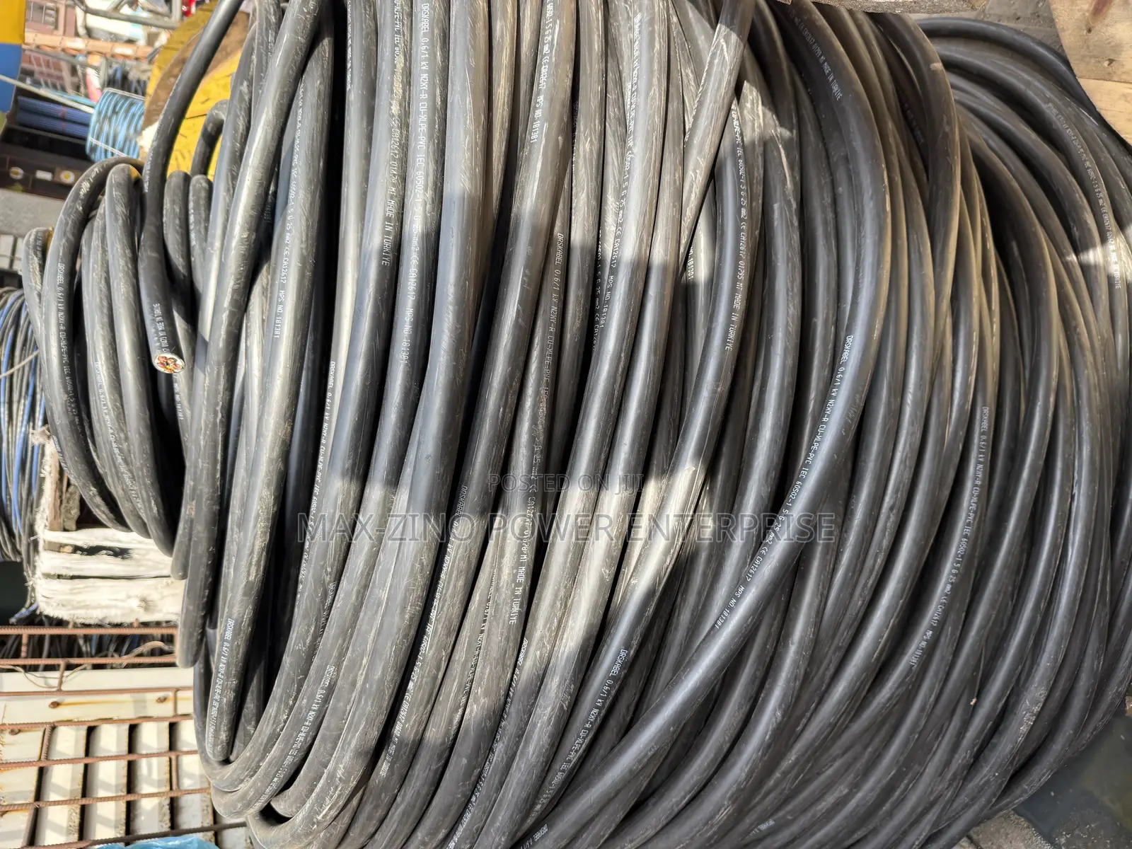 25mm X5 Core PVC PVC Non Armored Turkey Cable