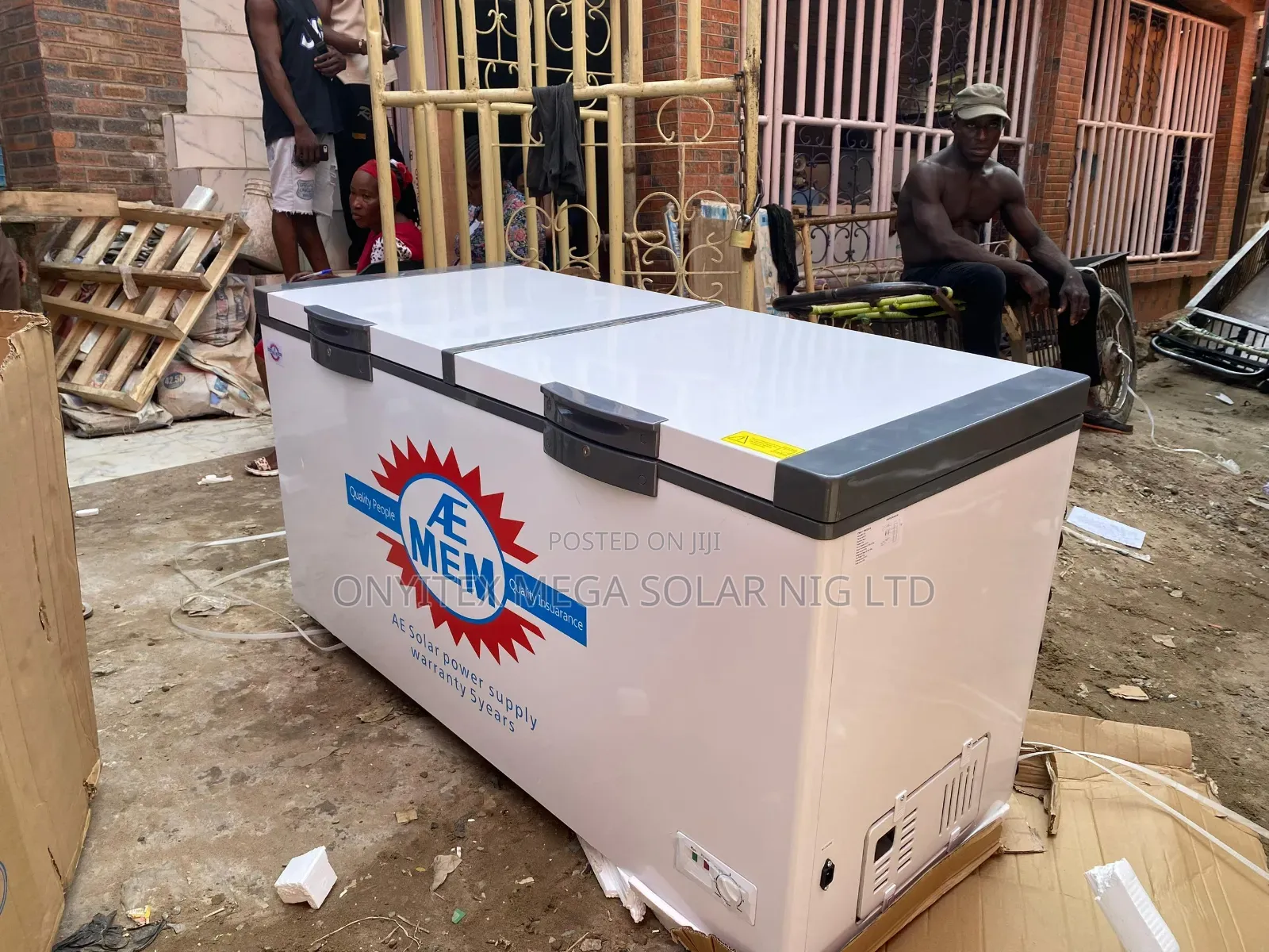 Ae Mem Solar Freezer Power Supply 538l With Warranty 5years