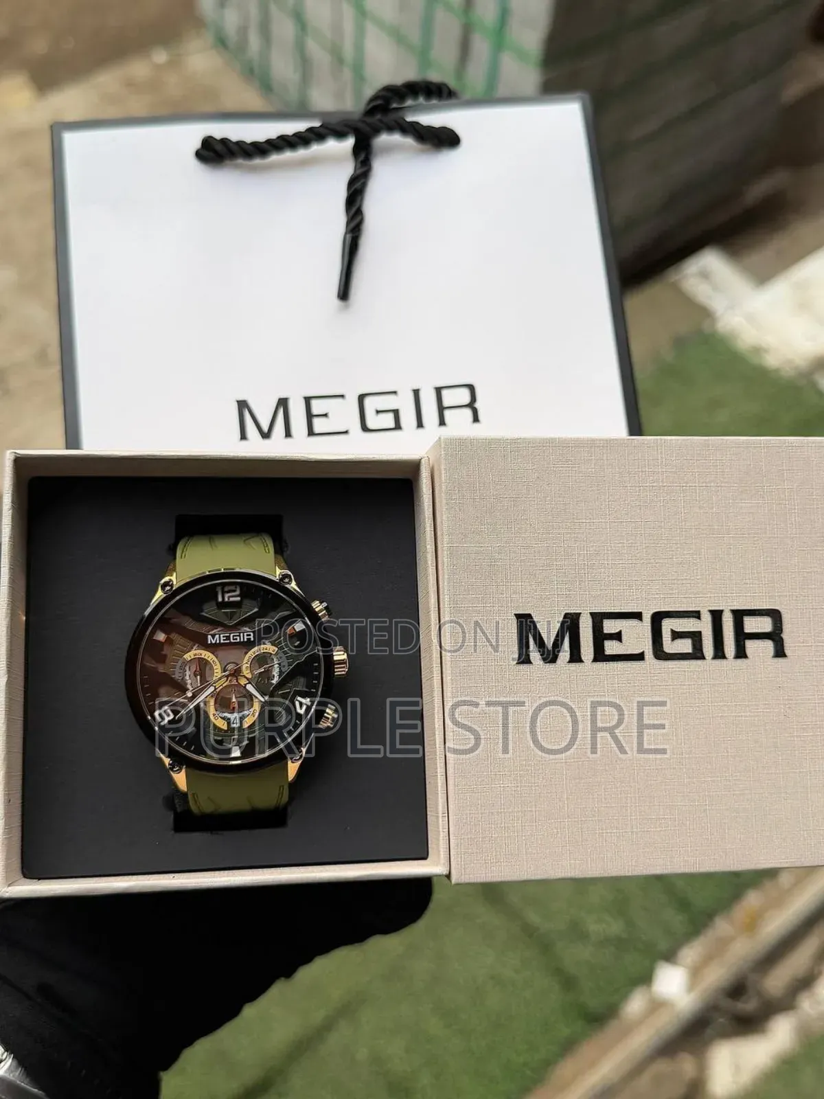 Megir Vip Solid Quality "Chronograph" _Watches