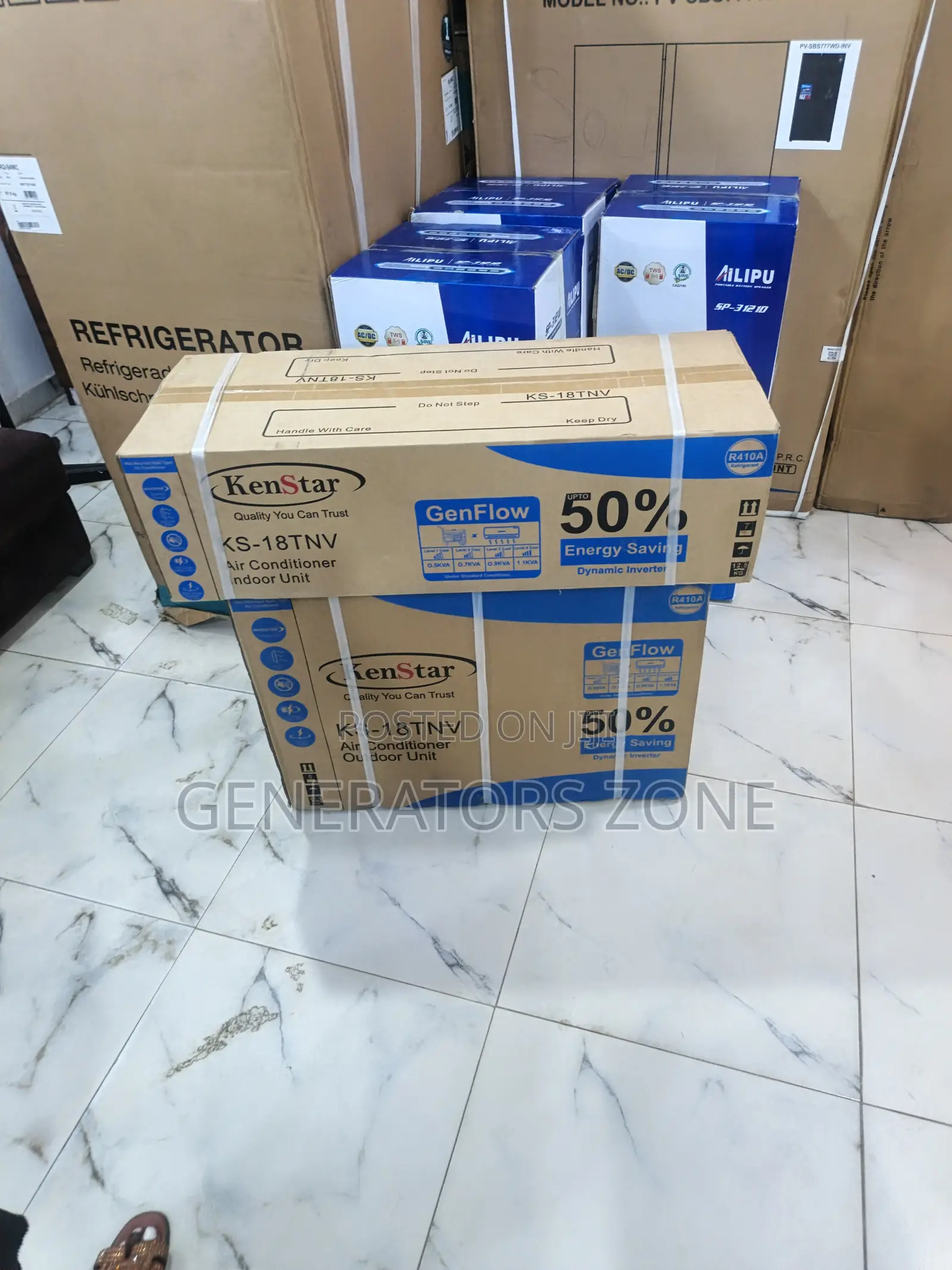 Solid Kenstar 2hp Inverter Ac With Installation Kits
