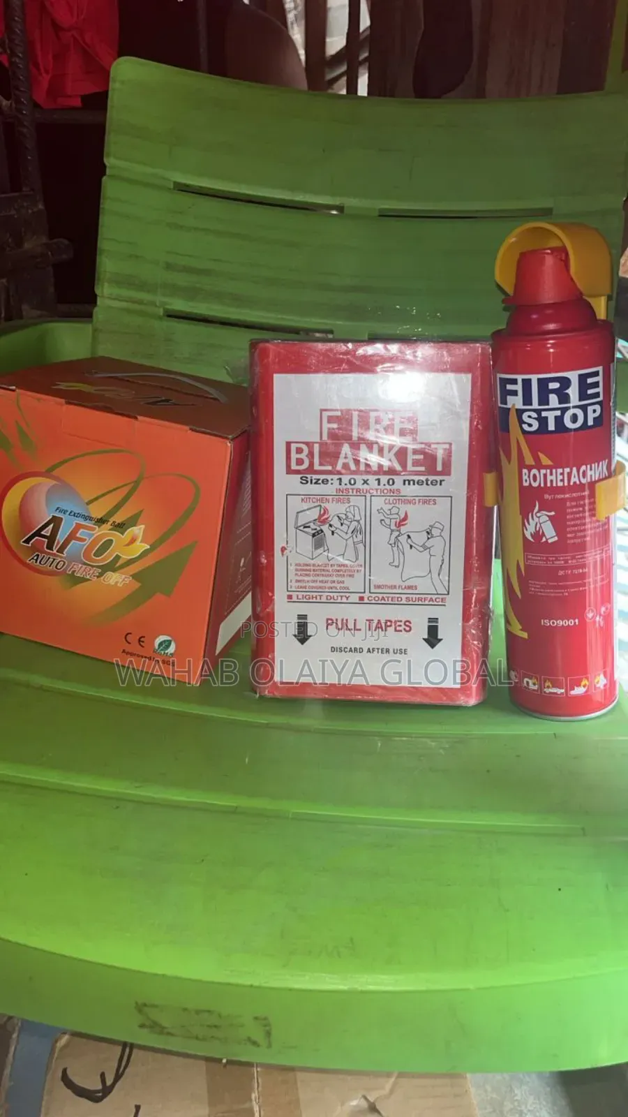 3-in-1 Emergency Fire Safety Kit – Home & Car Protection