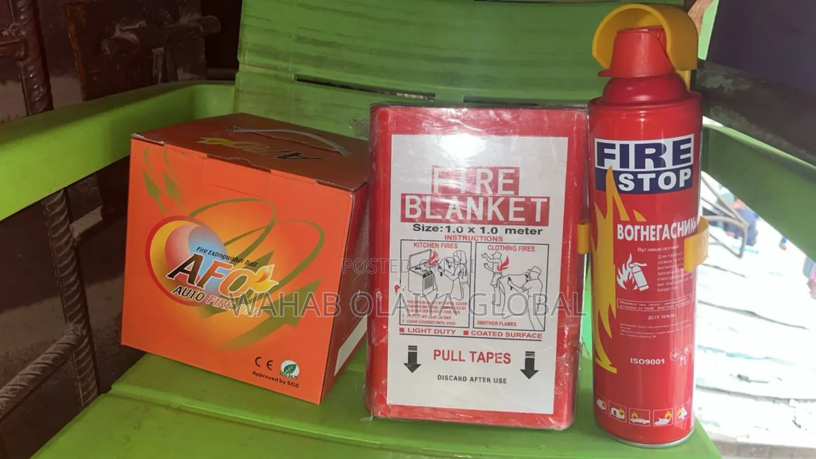 3-in-1 Emergency Fire Safety Kit – Home & Car Protection