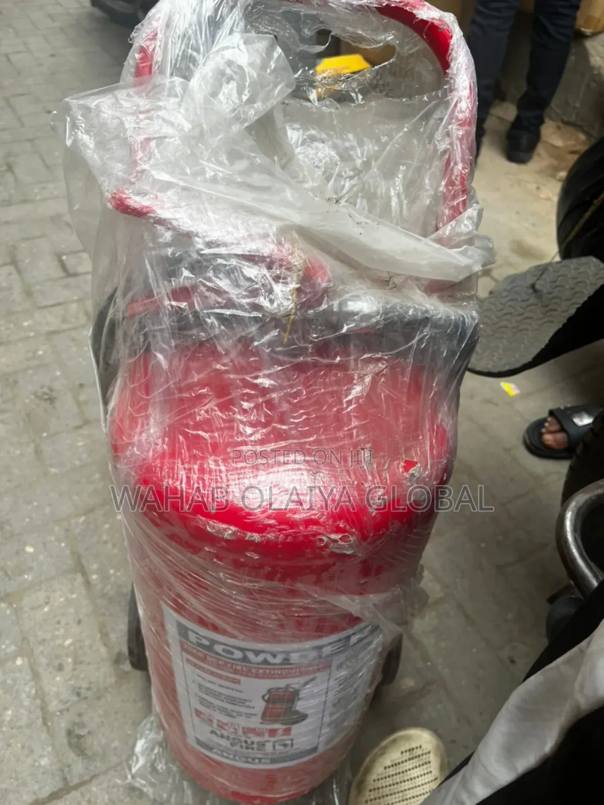 Angus Fire 25kg Dcp Wheeled Fire Extinguisher