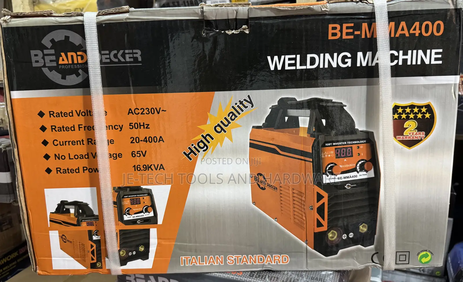 Be And Decker Be-mma400 Inverter Welding Machine