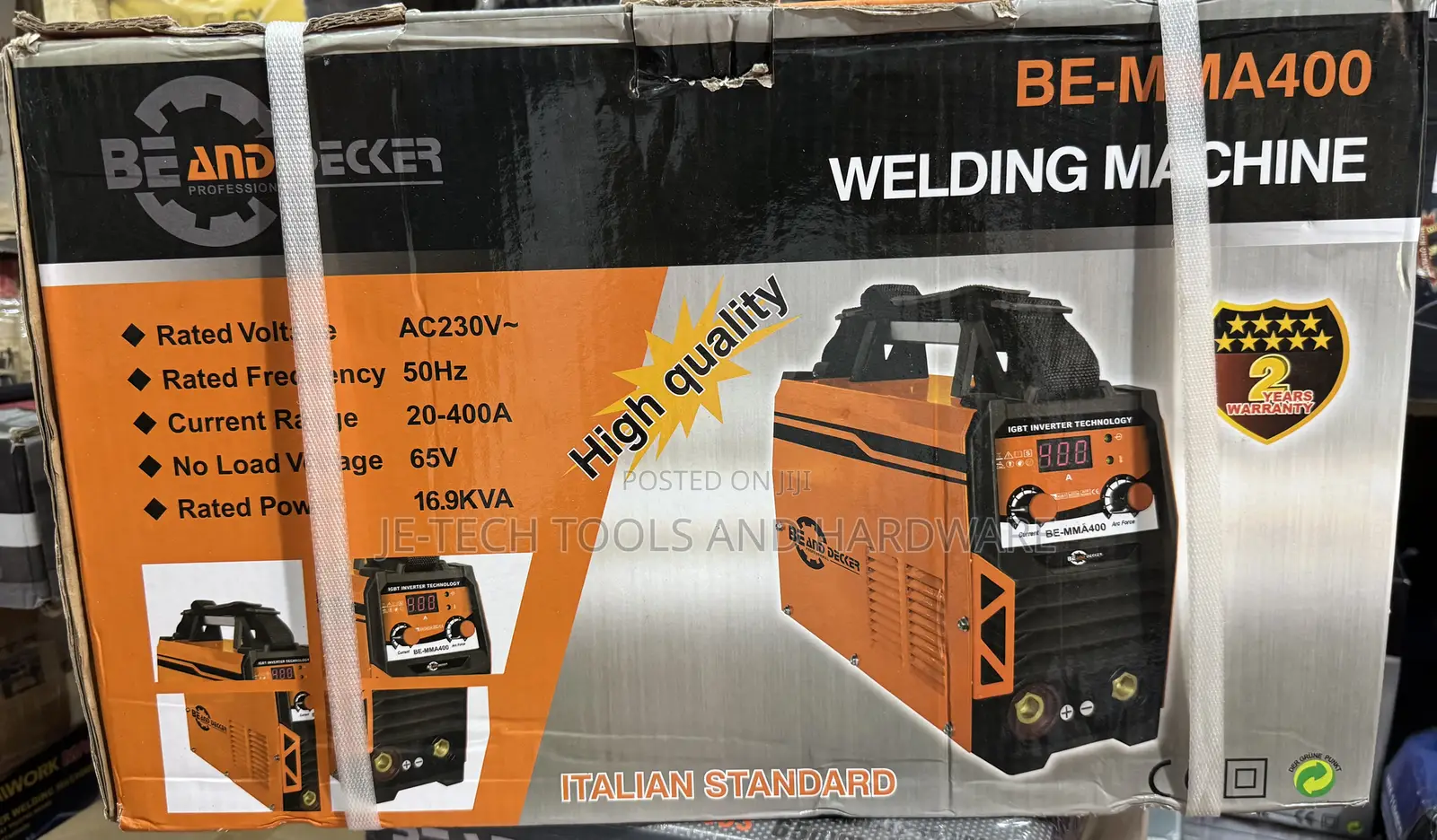 Be And Decker Be-mma400 Inverter Welding Machine