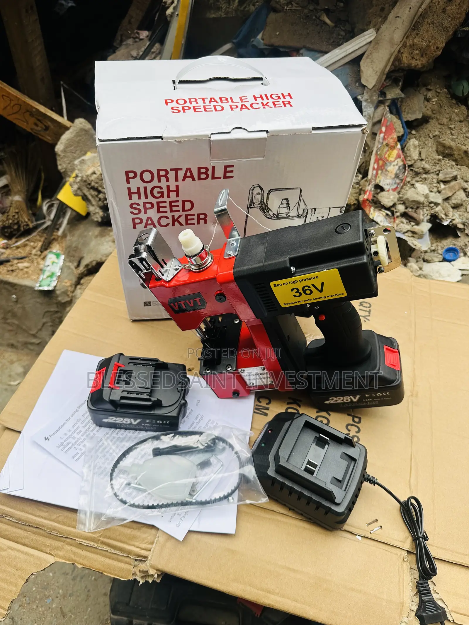Cordless Bag Closer Machine