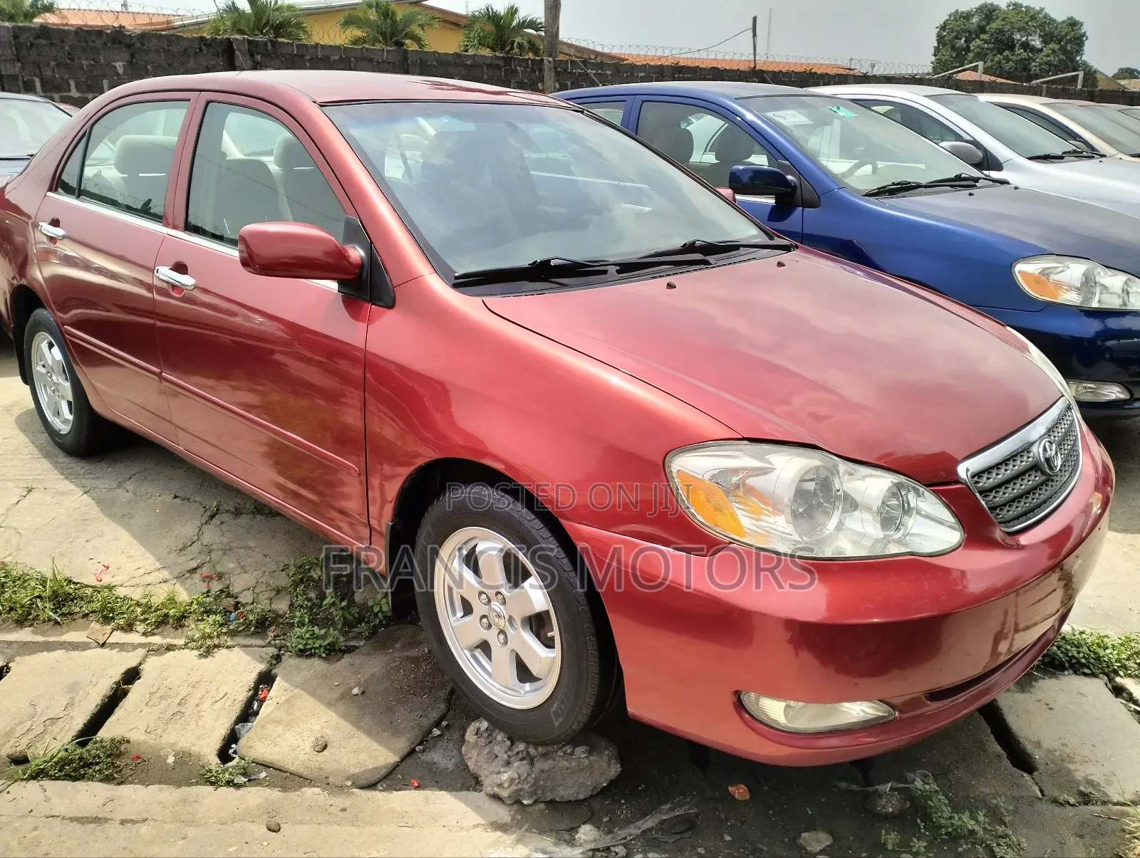 Toyota Corolla LE 2007 Red