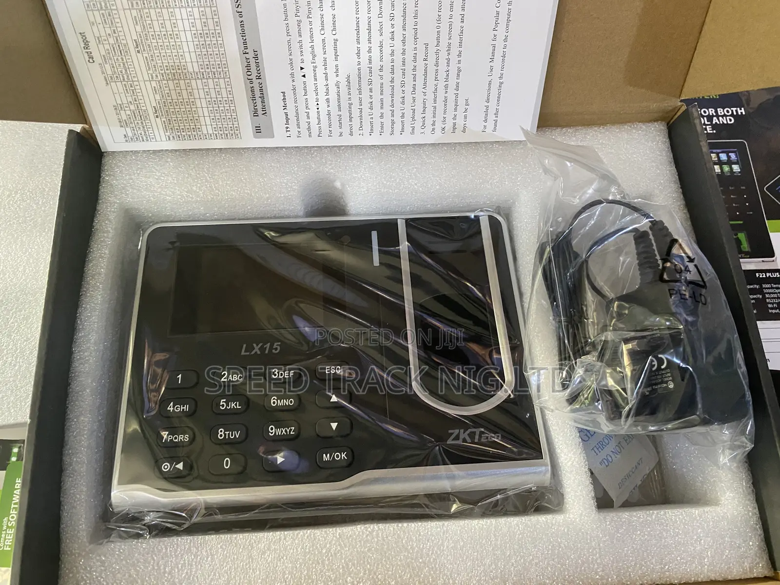 Zkteco Lx15 Fingerprint Time Attendance Machine